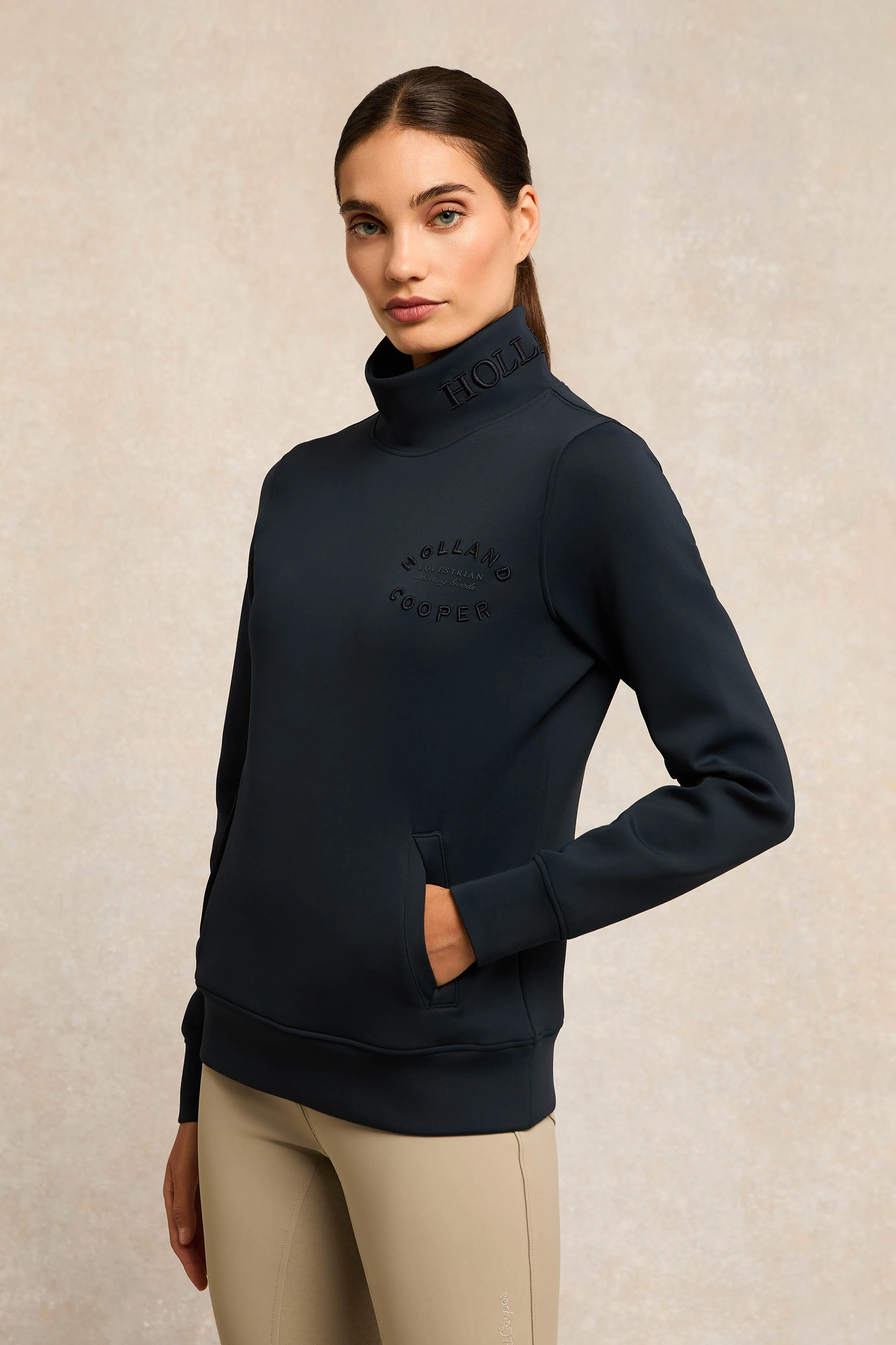 Training Funnel Sweat (Ink Navy)