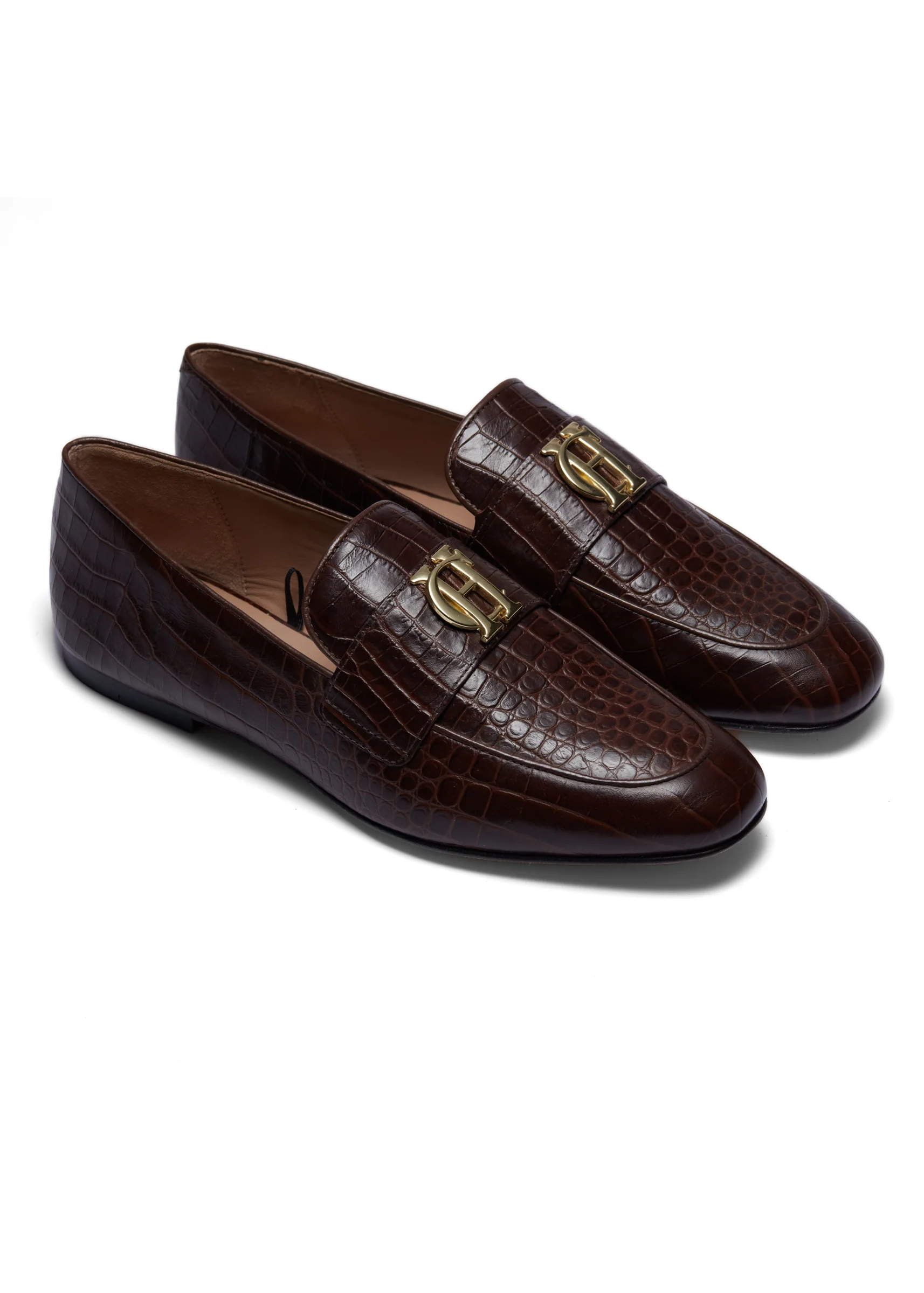 Harvard Loafer (Chocolate Croc)