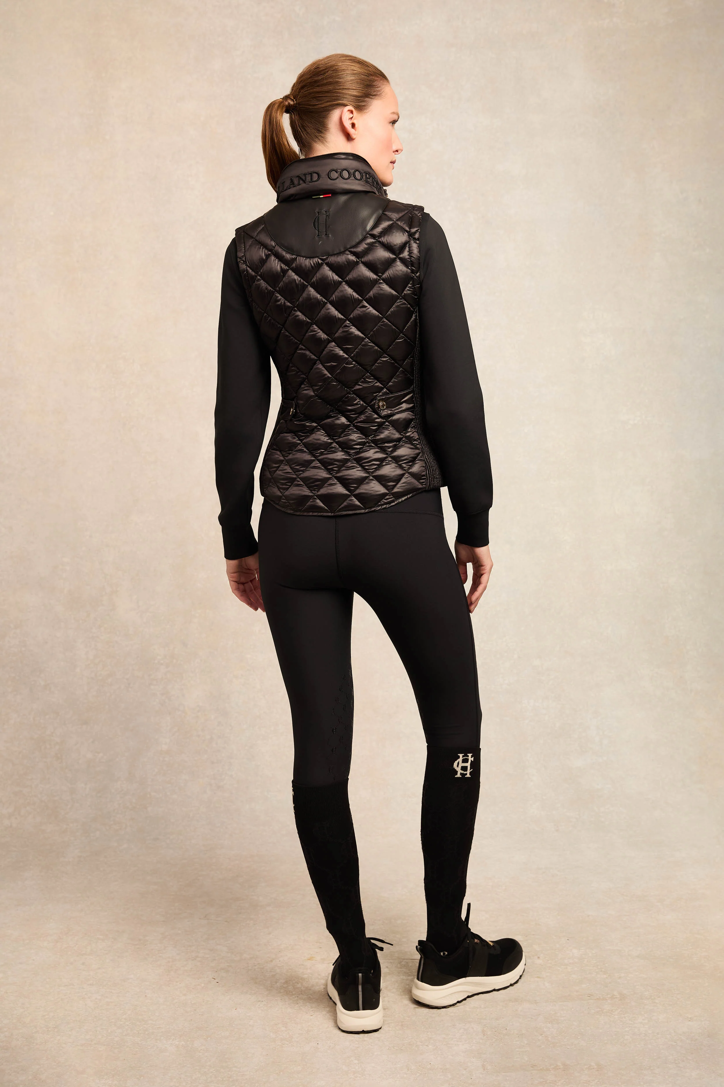 Diamond Quilt Classic Gilet (Black)