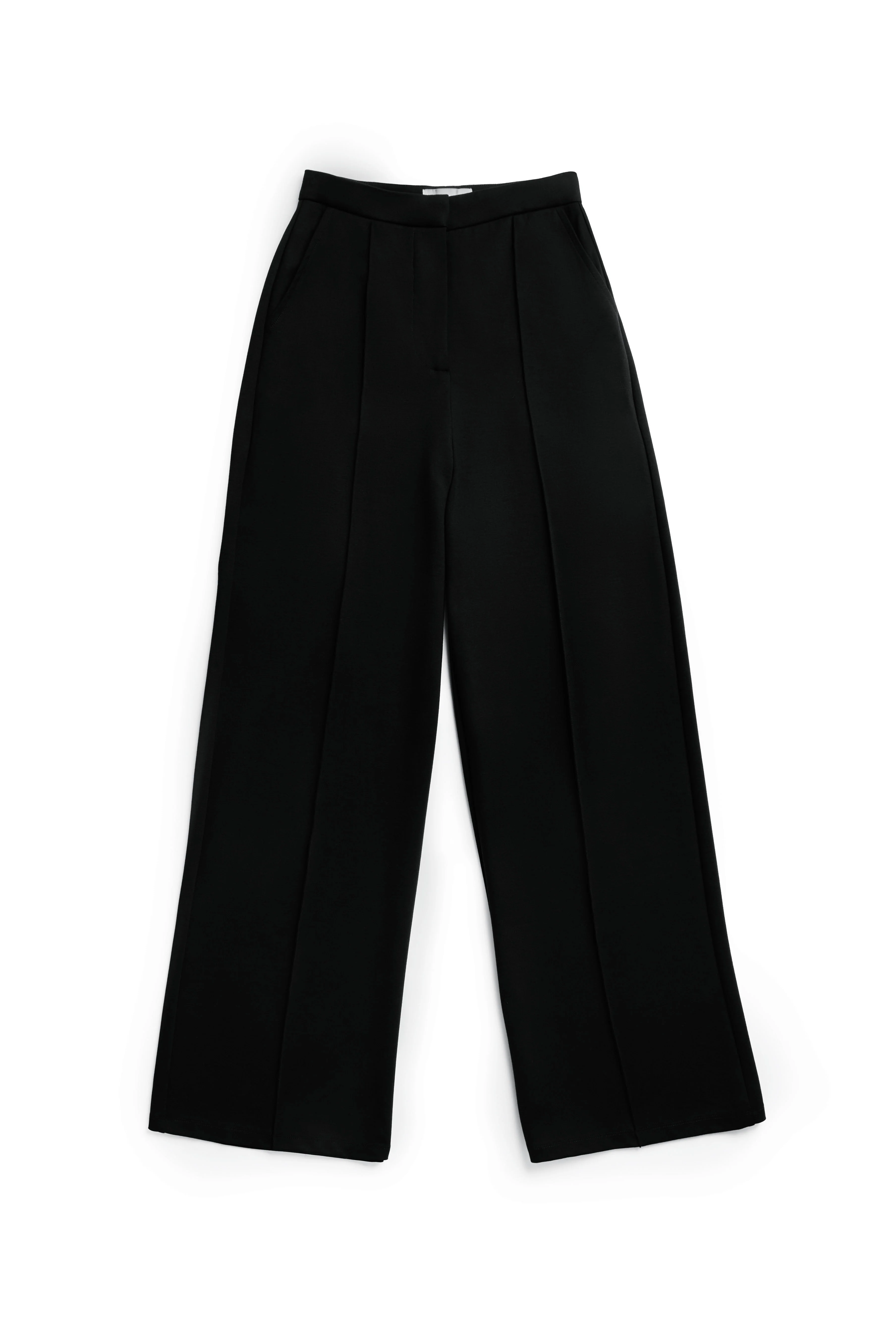 Wide Leg Pant (Black Black)