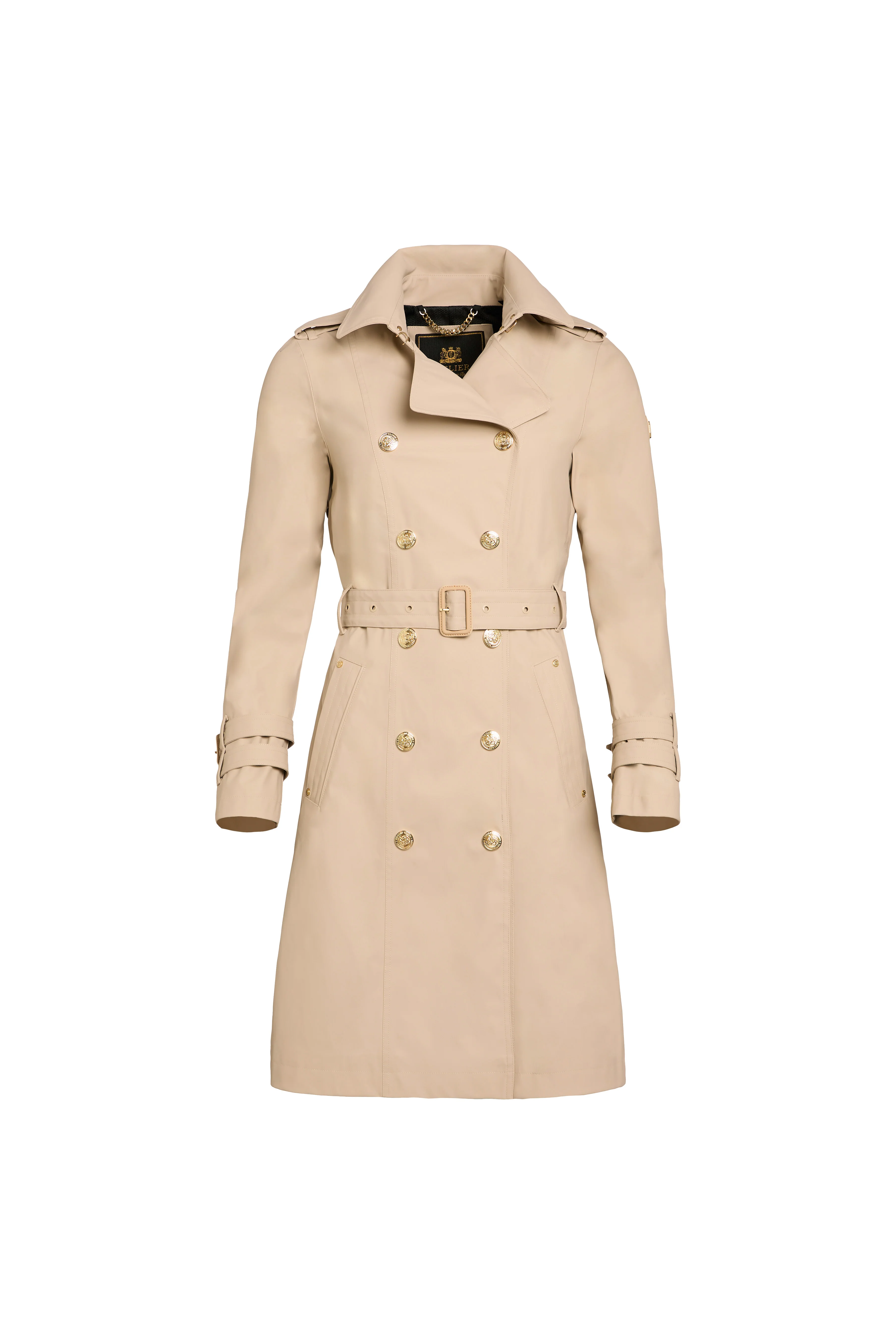 Kendal Waterproof Trench Coat (Stone)