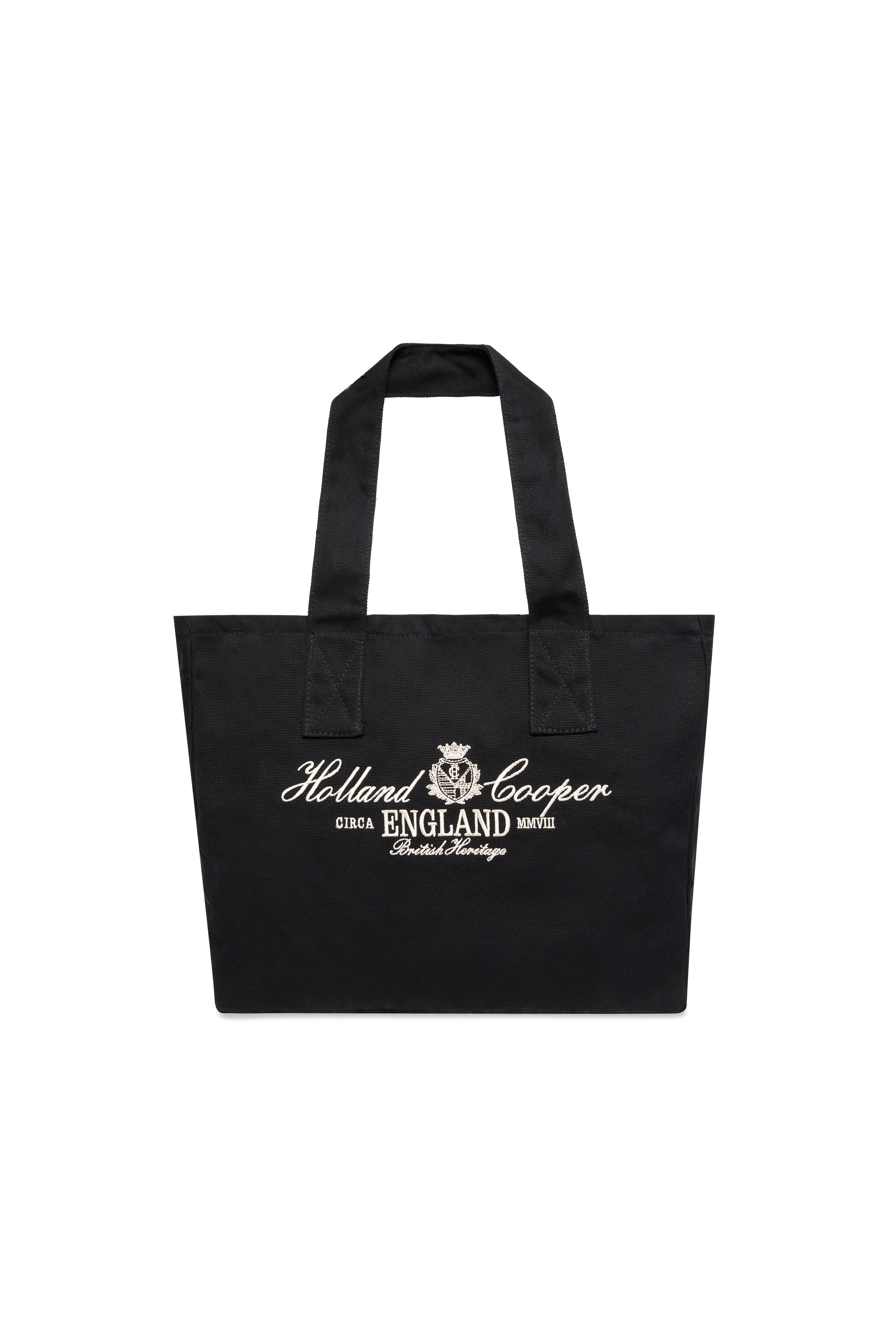 Essential Tote Bag (Black Ecru)