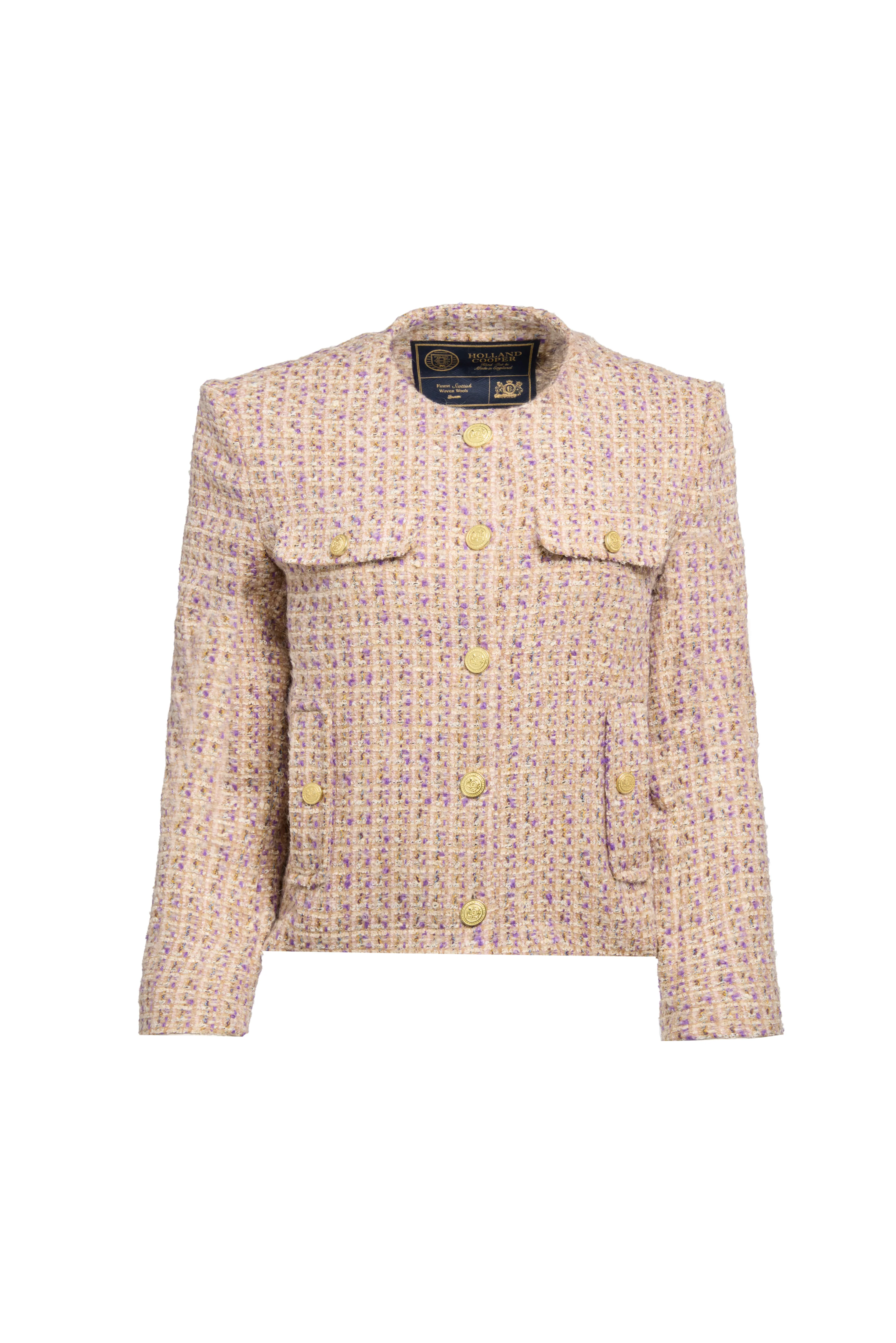 Chelsea Jacket (Lavender Boucle)