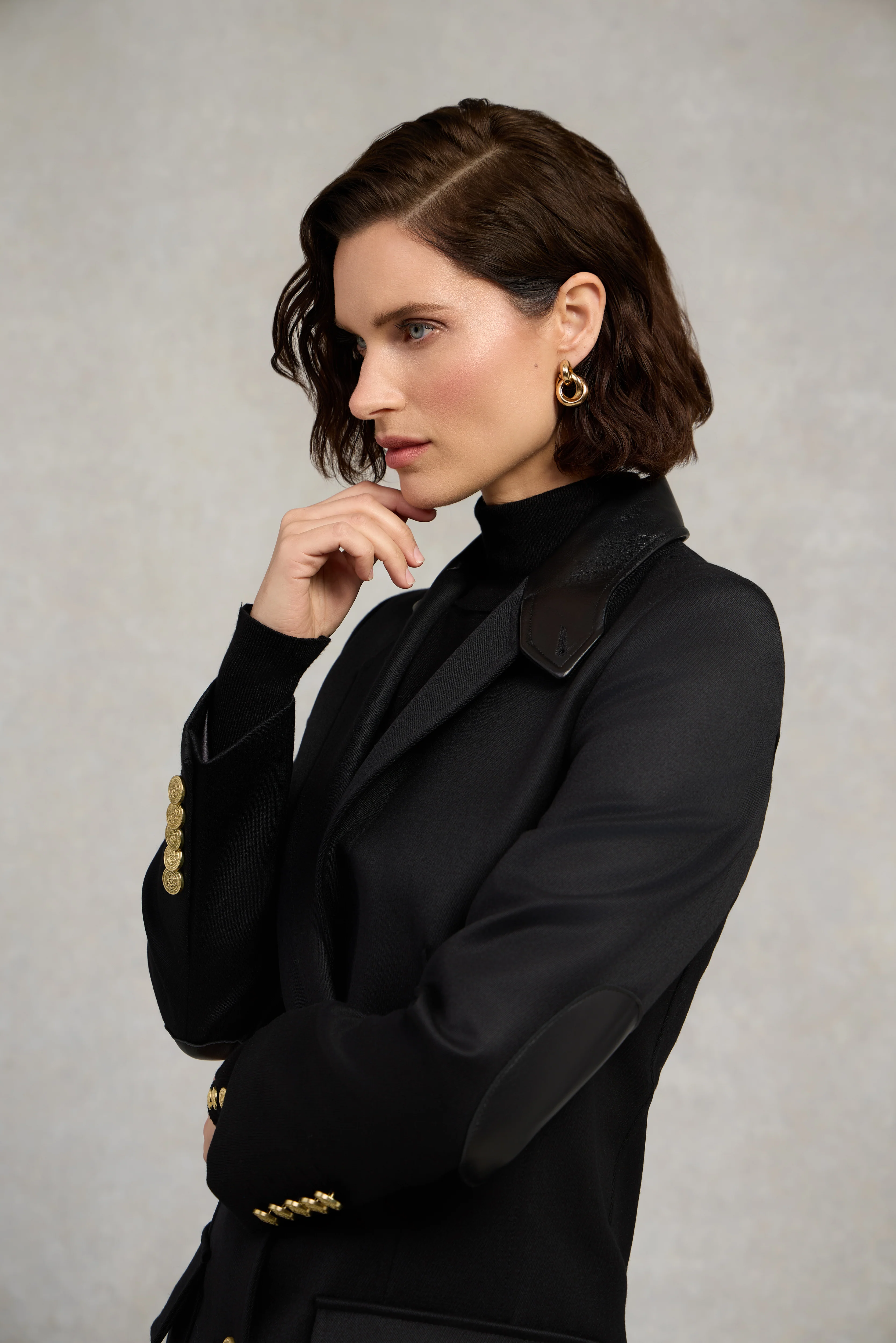 Mayfair Blazer (Black Twill)