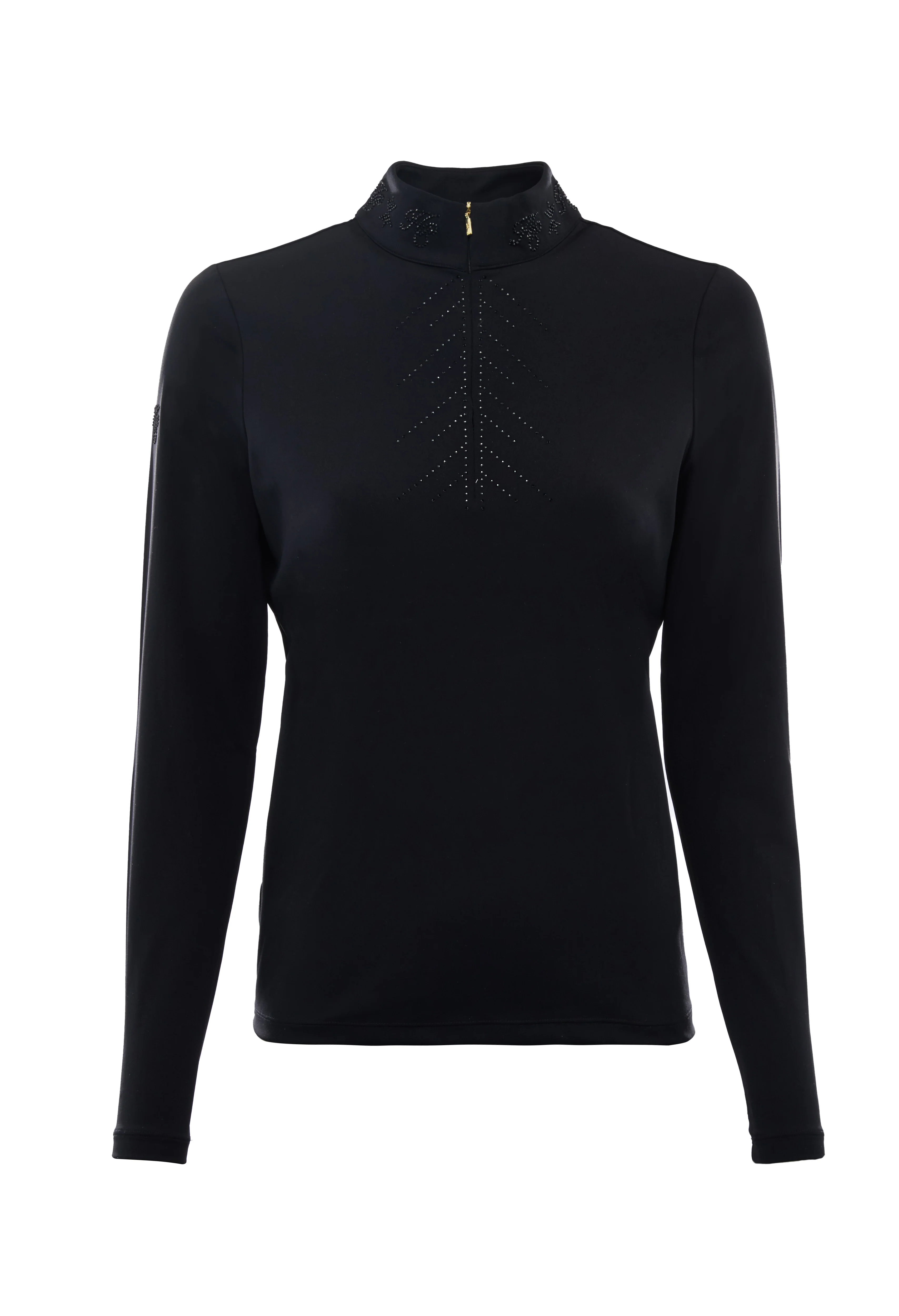 Crystal Long Sleeve Base Layer (Black)