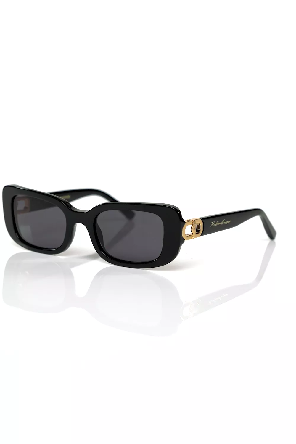 Paris Narrow Sunglasses (Black)