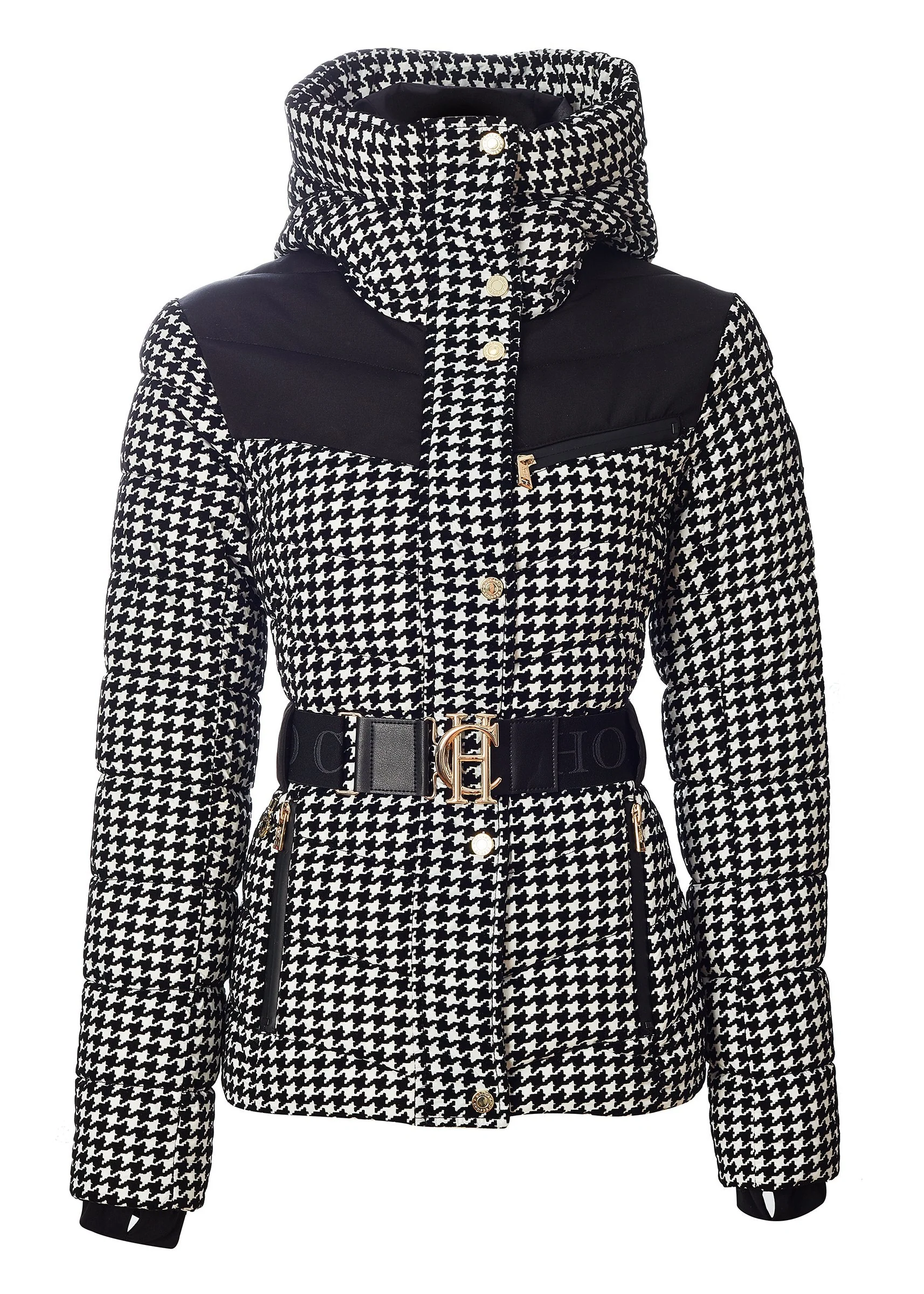 Vermont Puffer Jacket (Houndstooth)