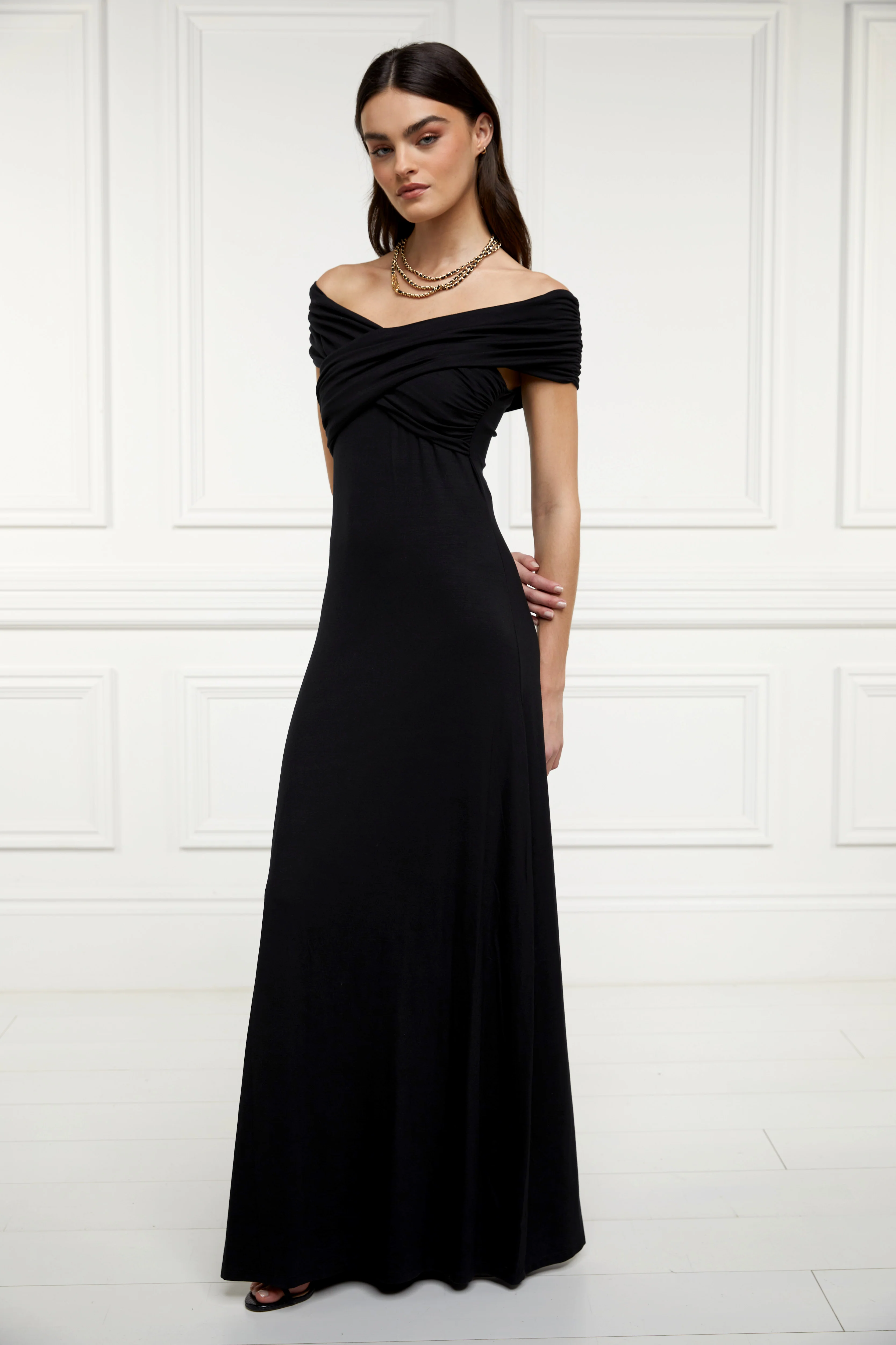 Alexandra Maxi Dress (Black)