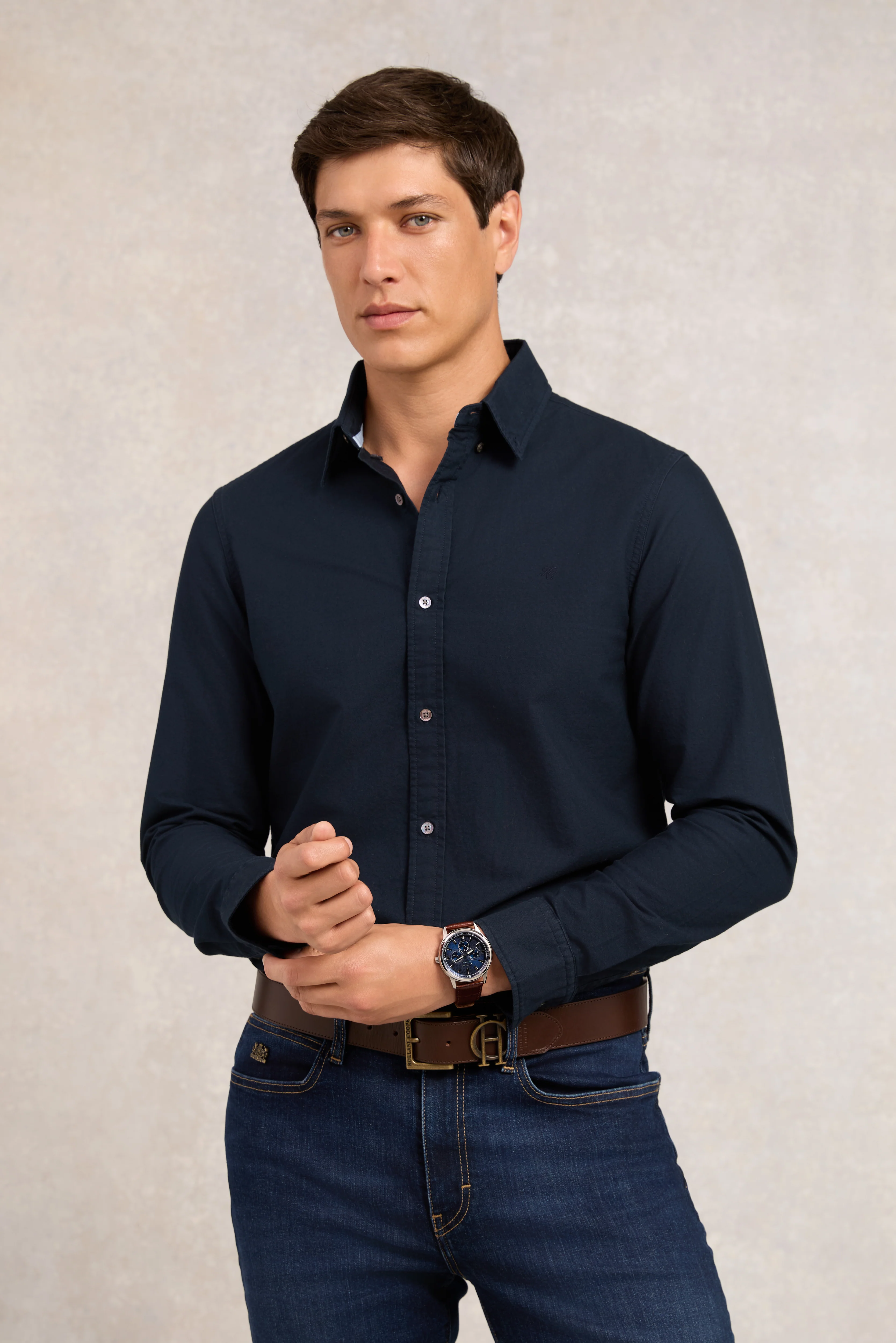Men's Classic Oxford Shirt (Ink Navy)