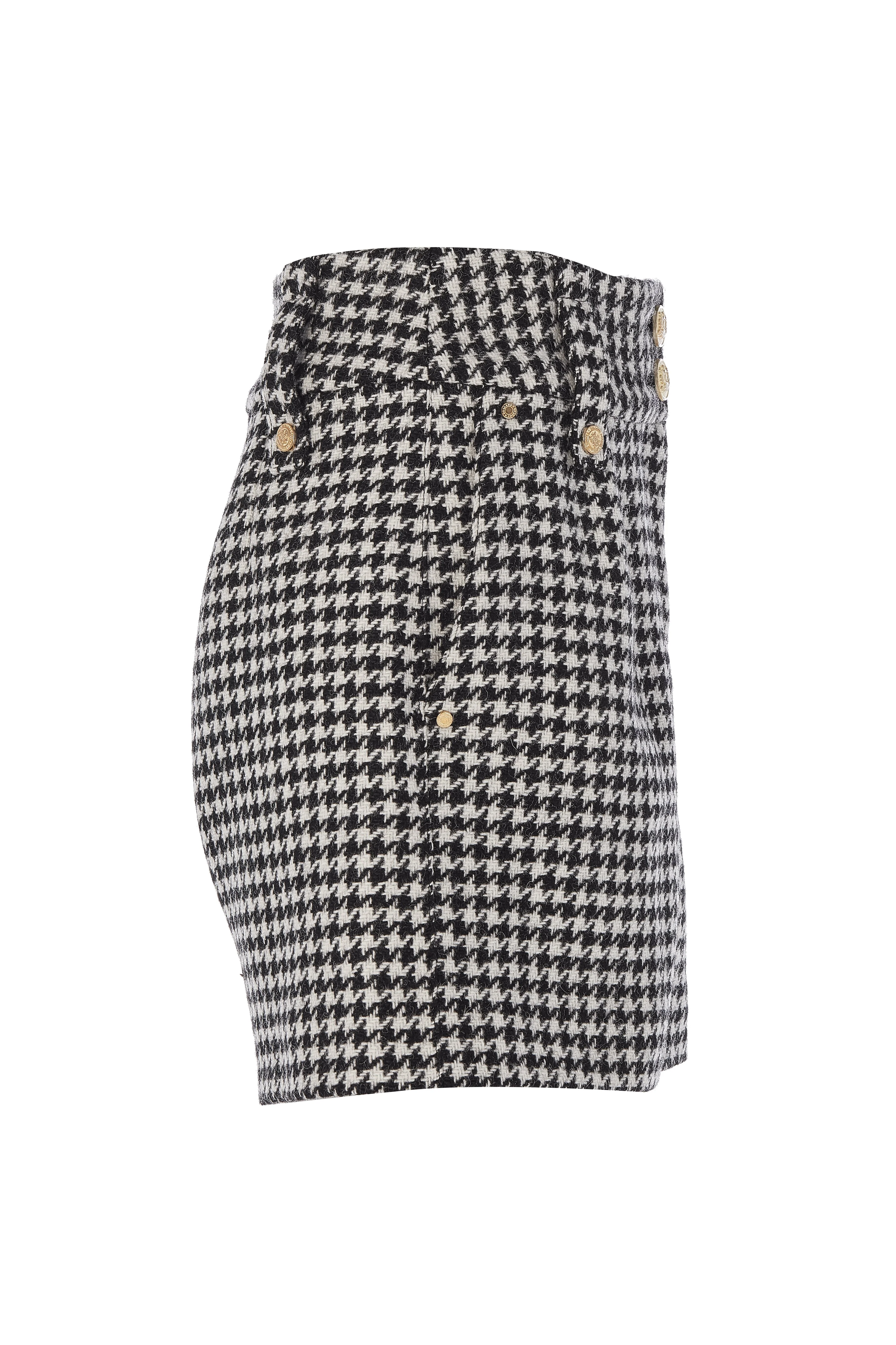 Luxe Tailored Short (Houndstooth)