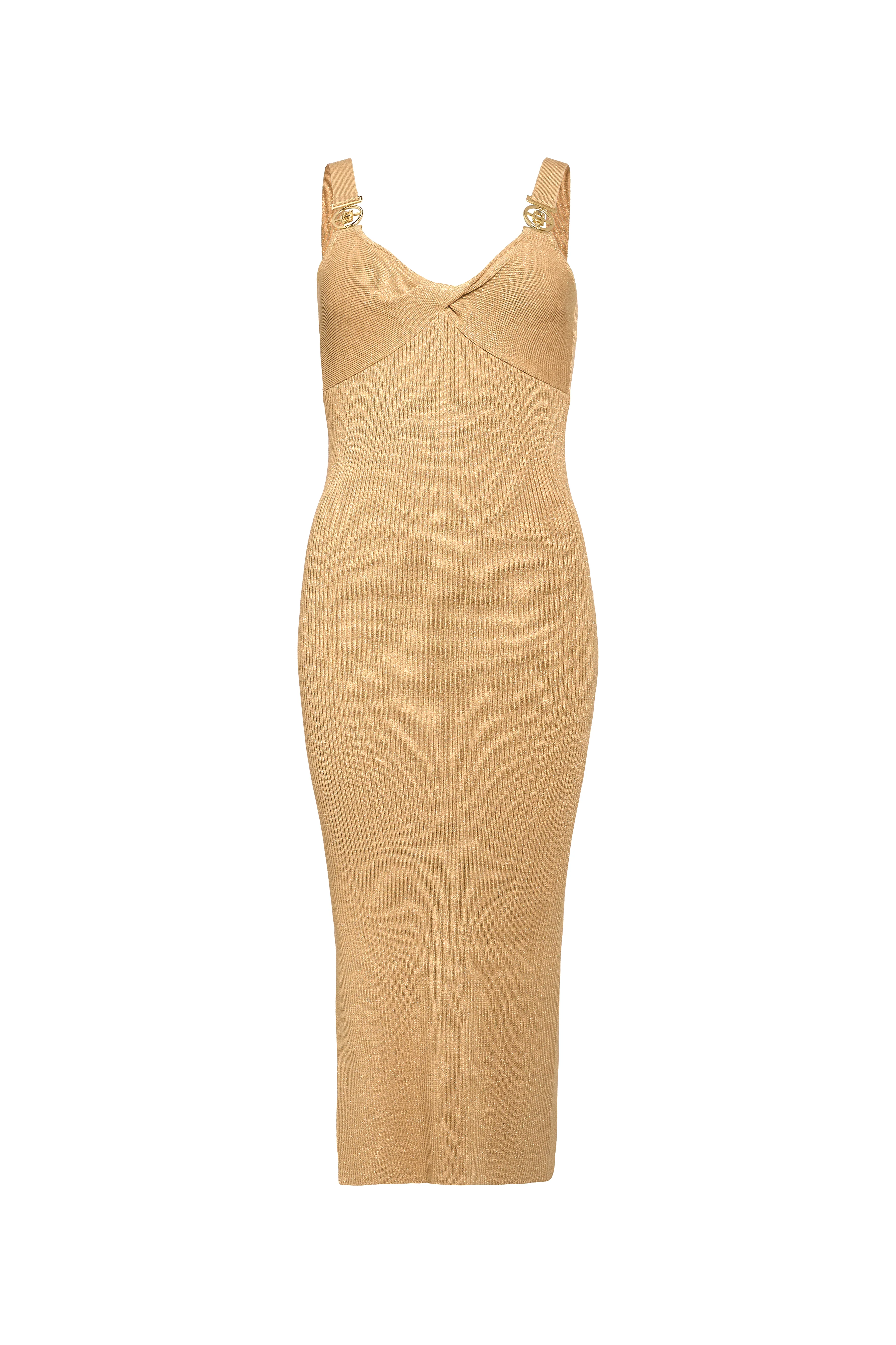 Emilia Dress (Metallic Gold)