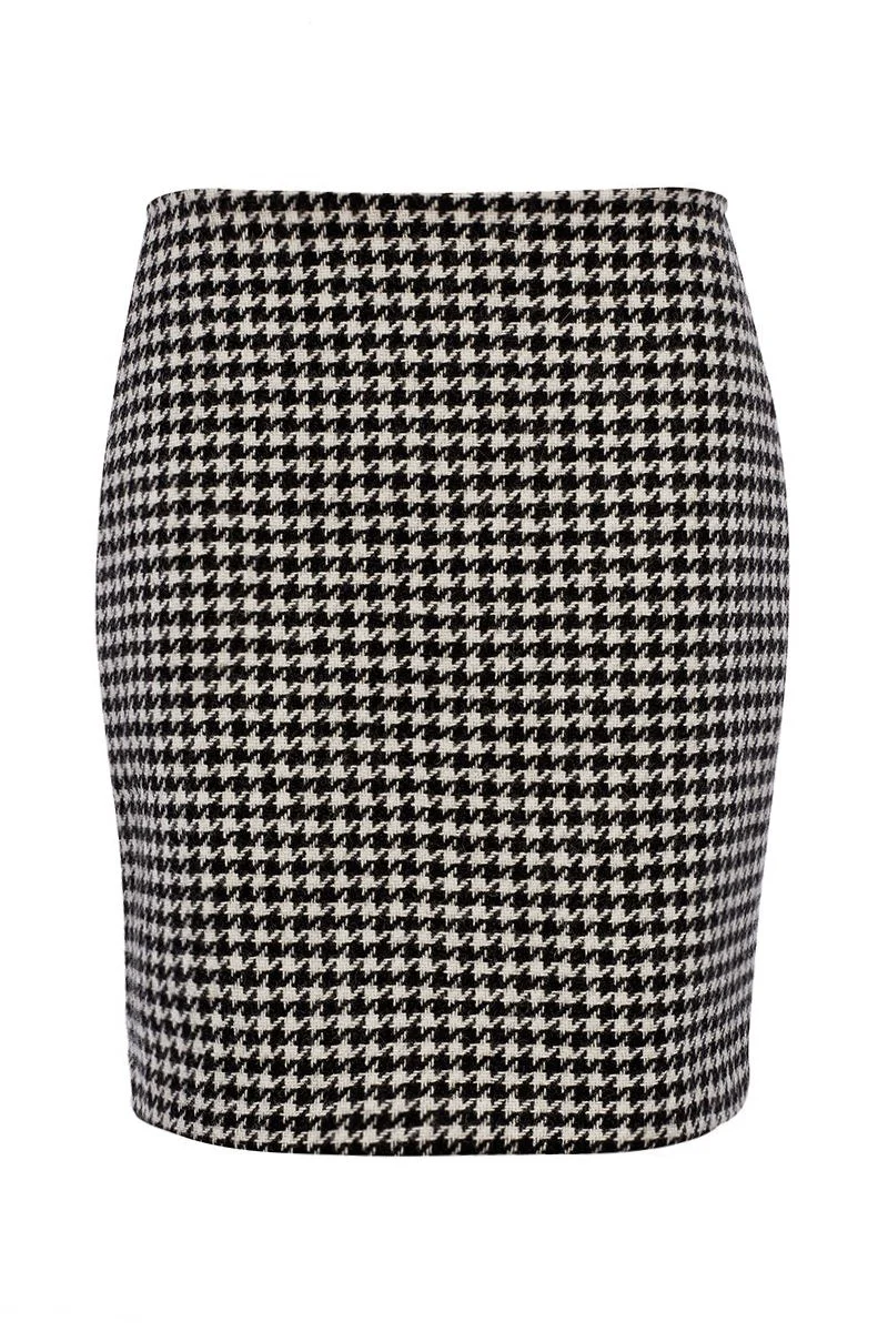 Chelsea Skirt (Houndstooth)