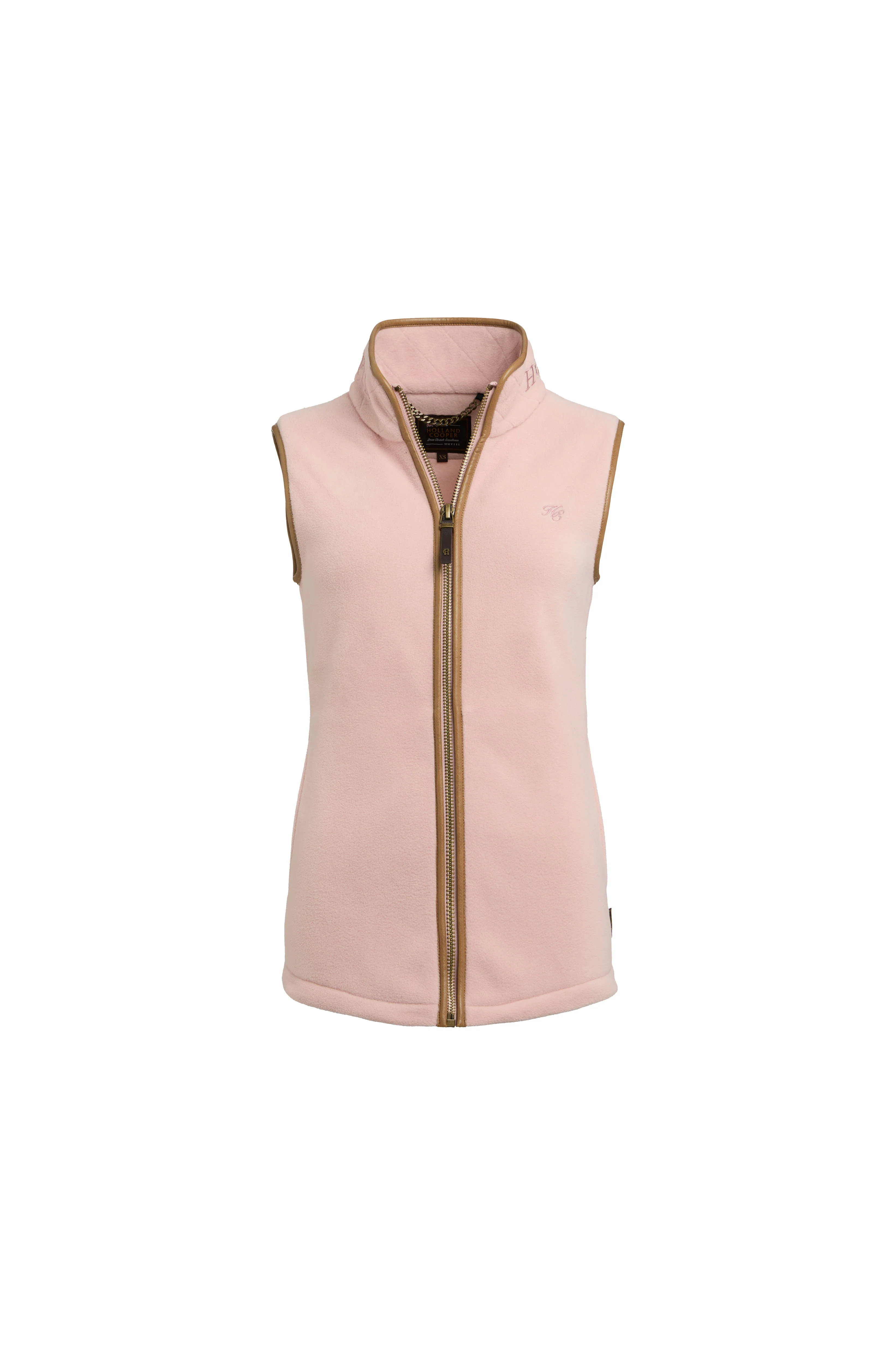 Country Fleece Gilet (Soft Pink)