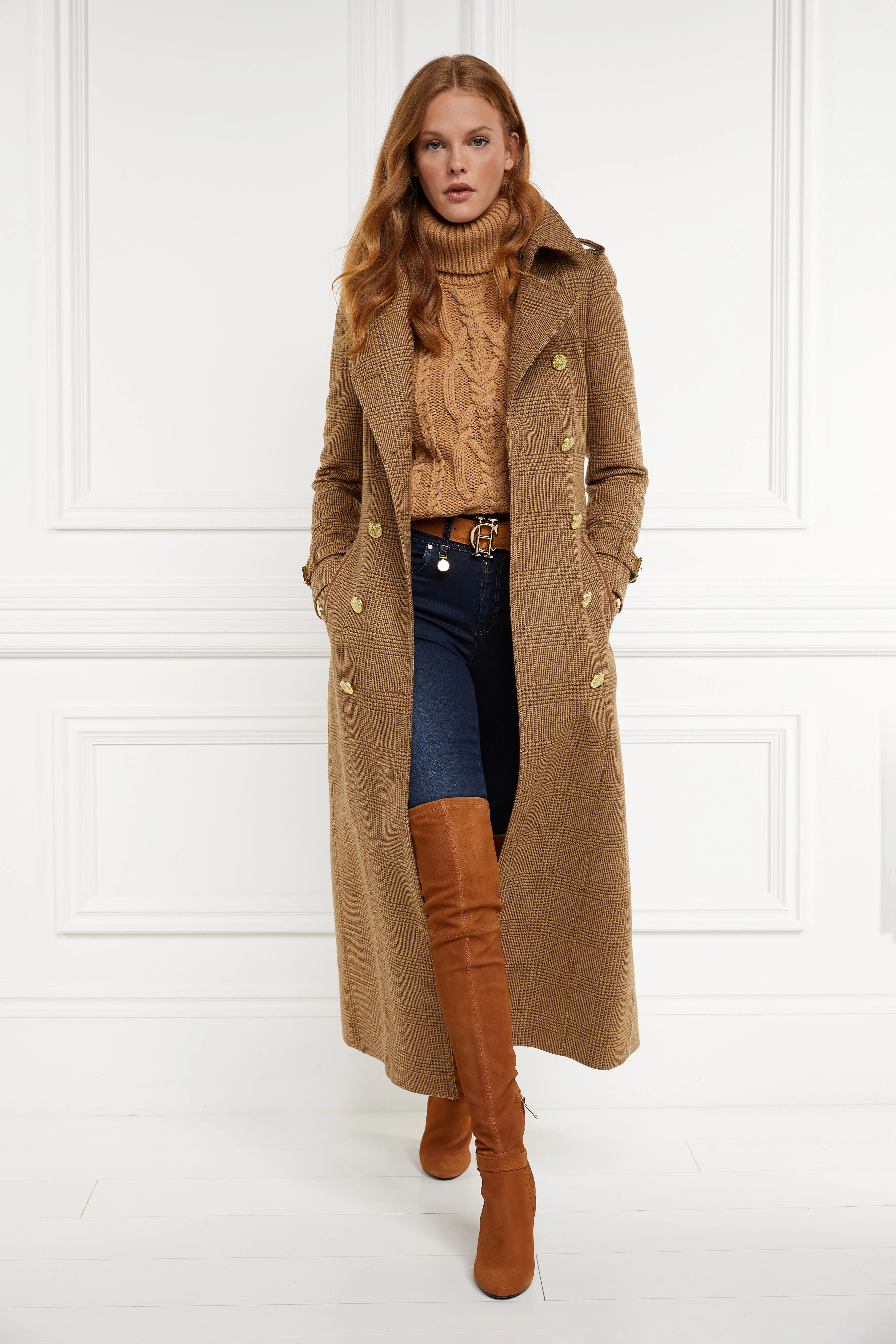 Sloane Over The Knee Boot (Tan)