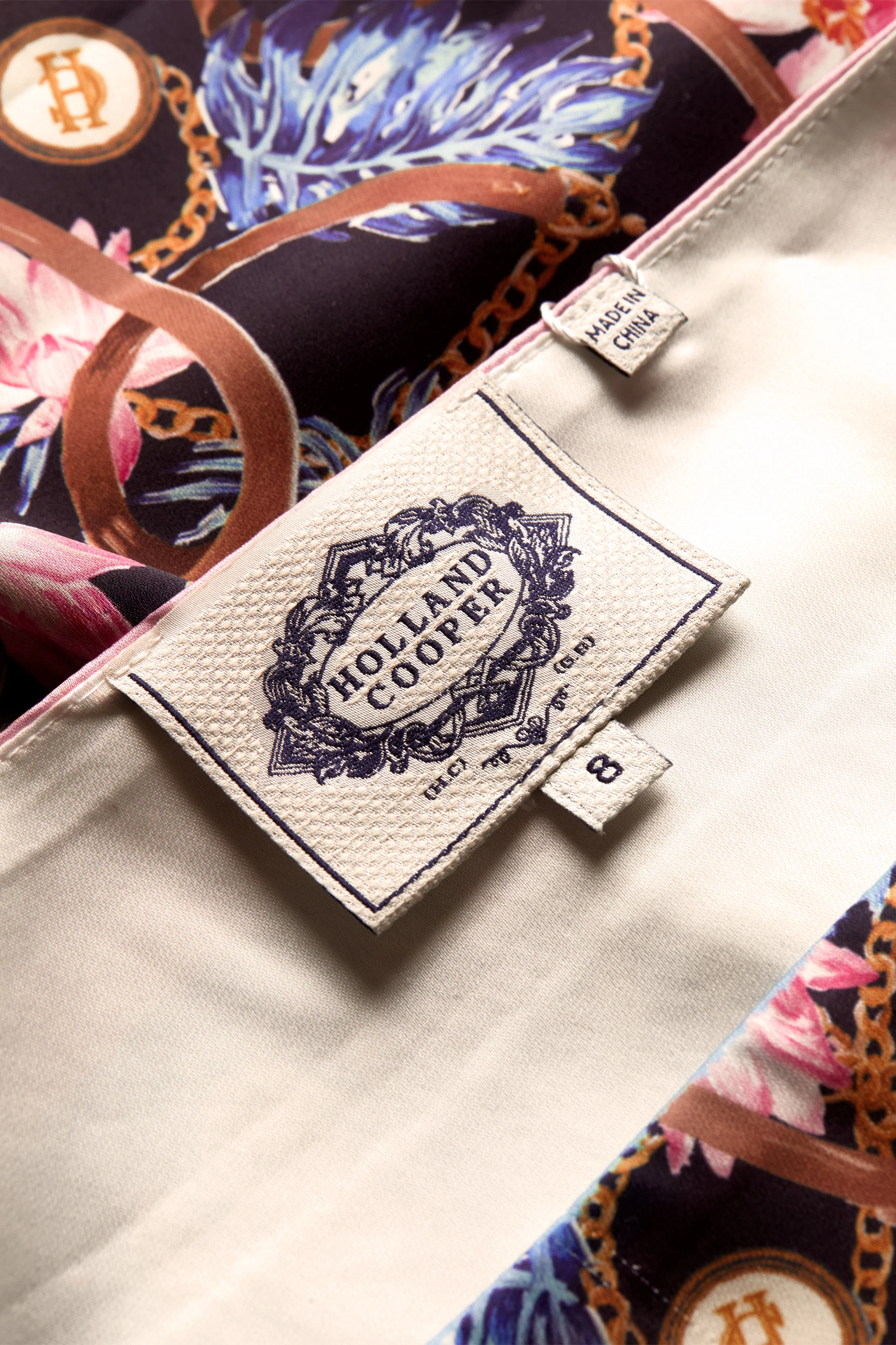 Thalia Mini Dress (Seychelles Navy)