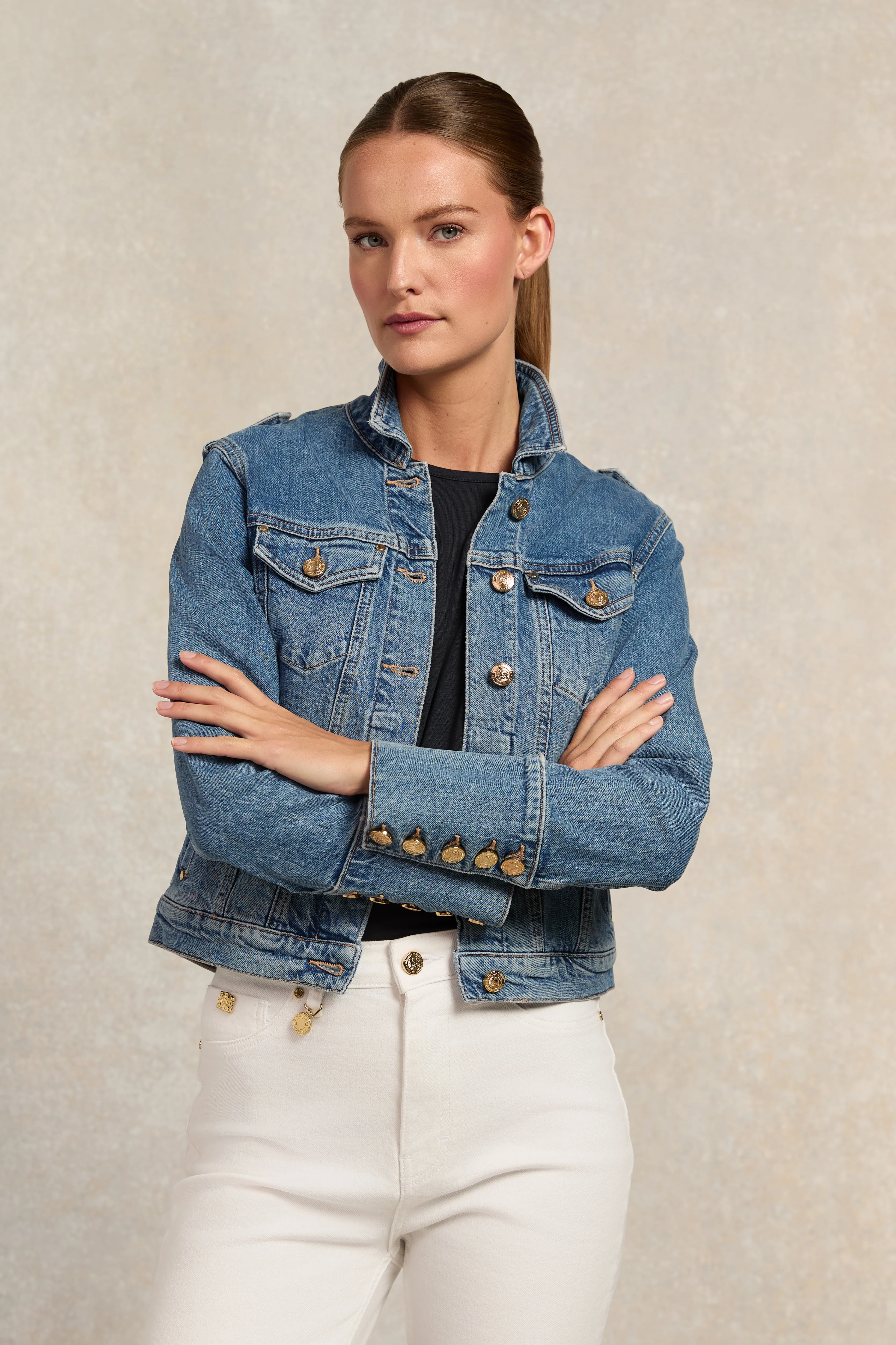 Iconic Denim Jacket (Classic Indigo)
