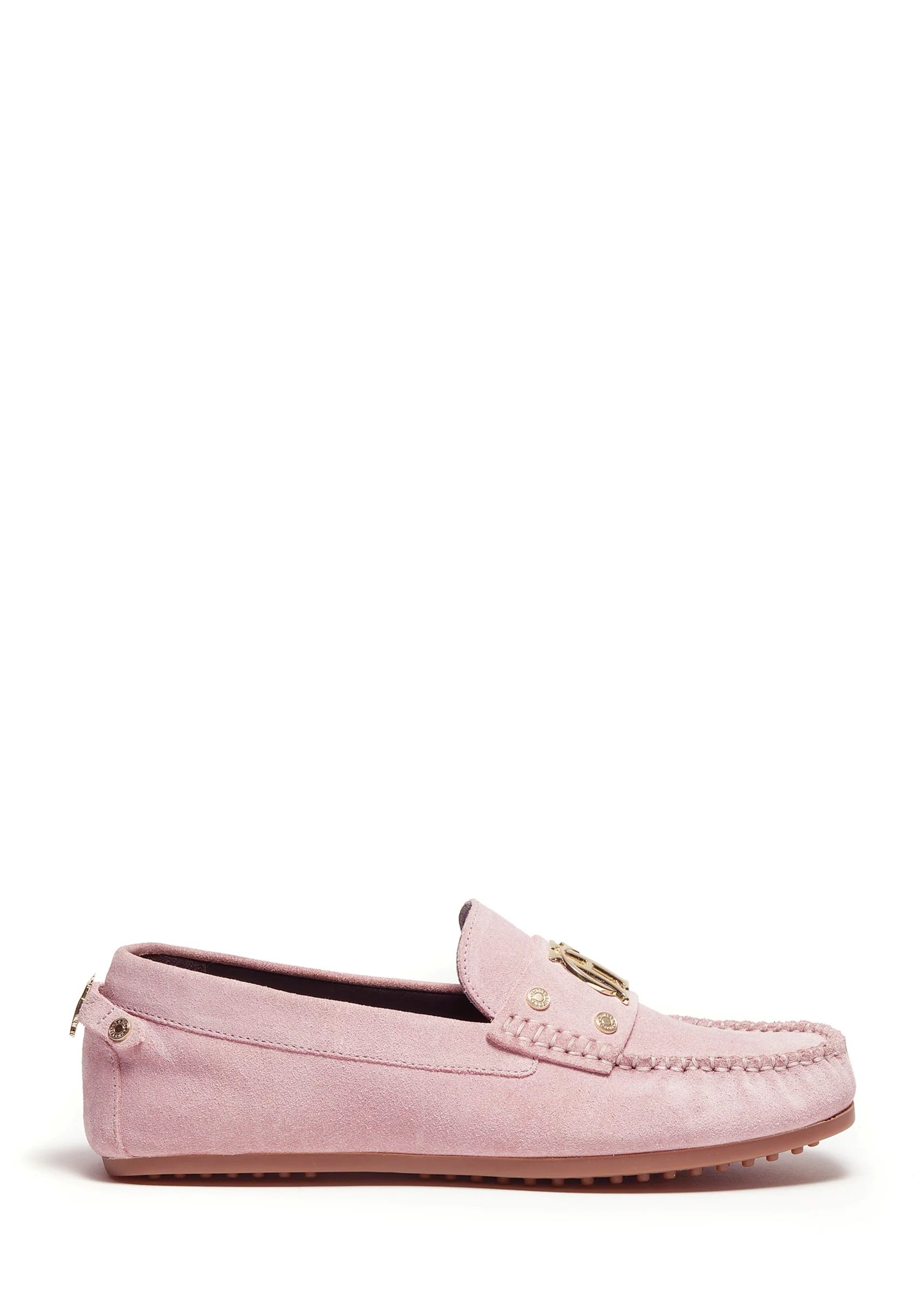 The Driving Loafer (Soft Pink Suede)