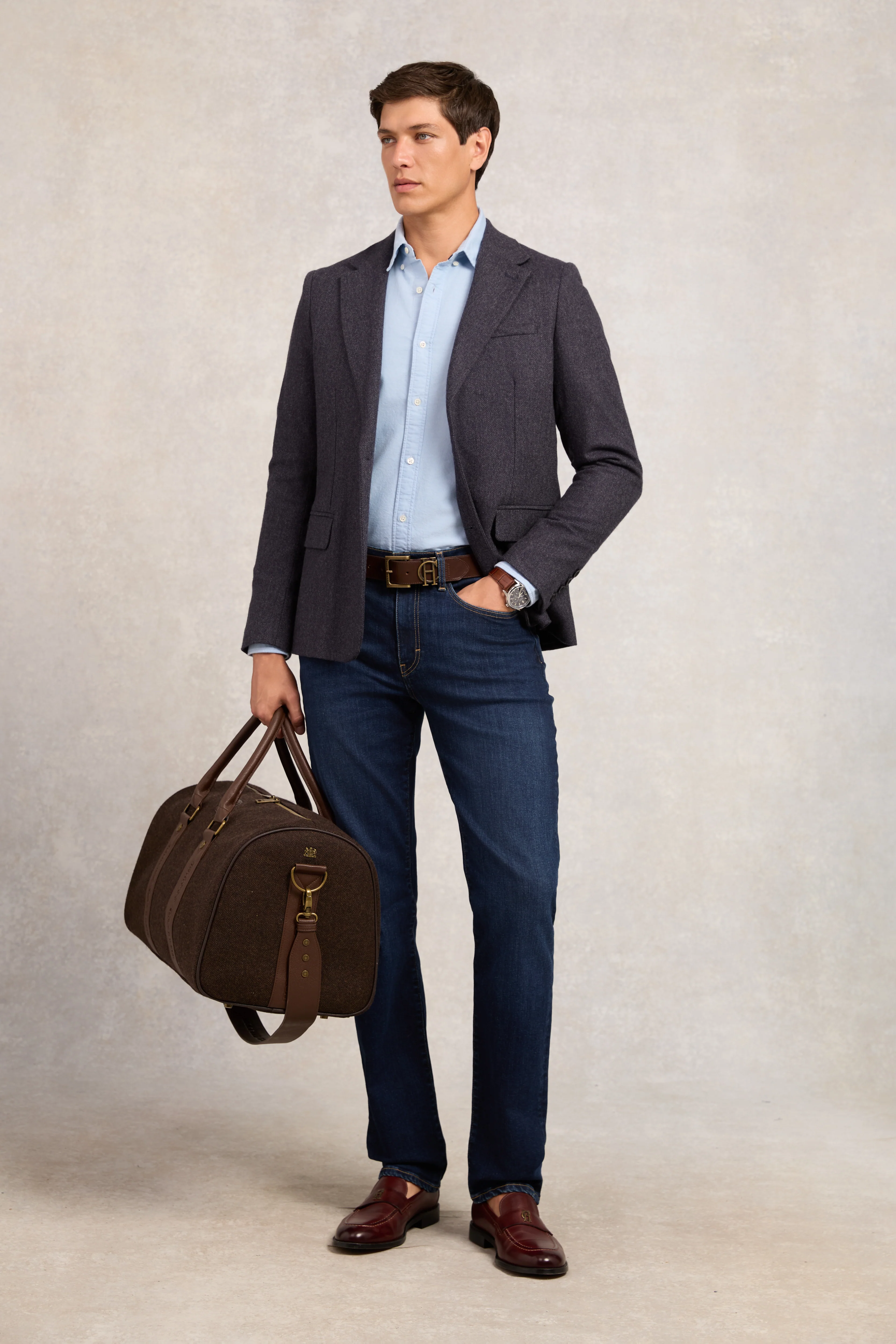 Men's Classic Oxford Shirt (Sky Blue)