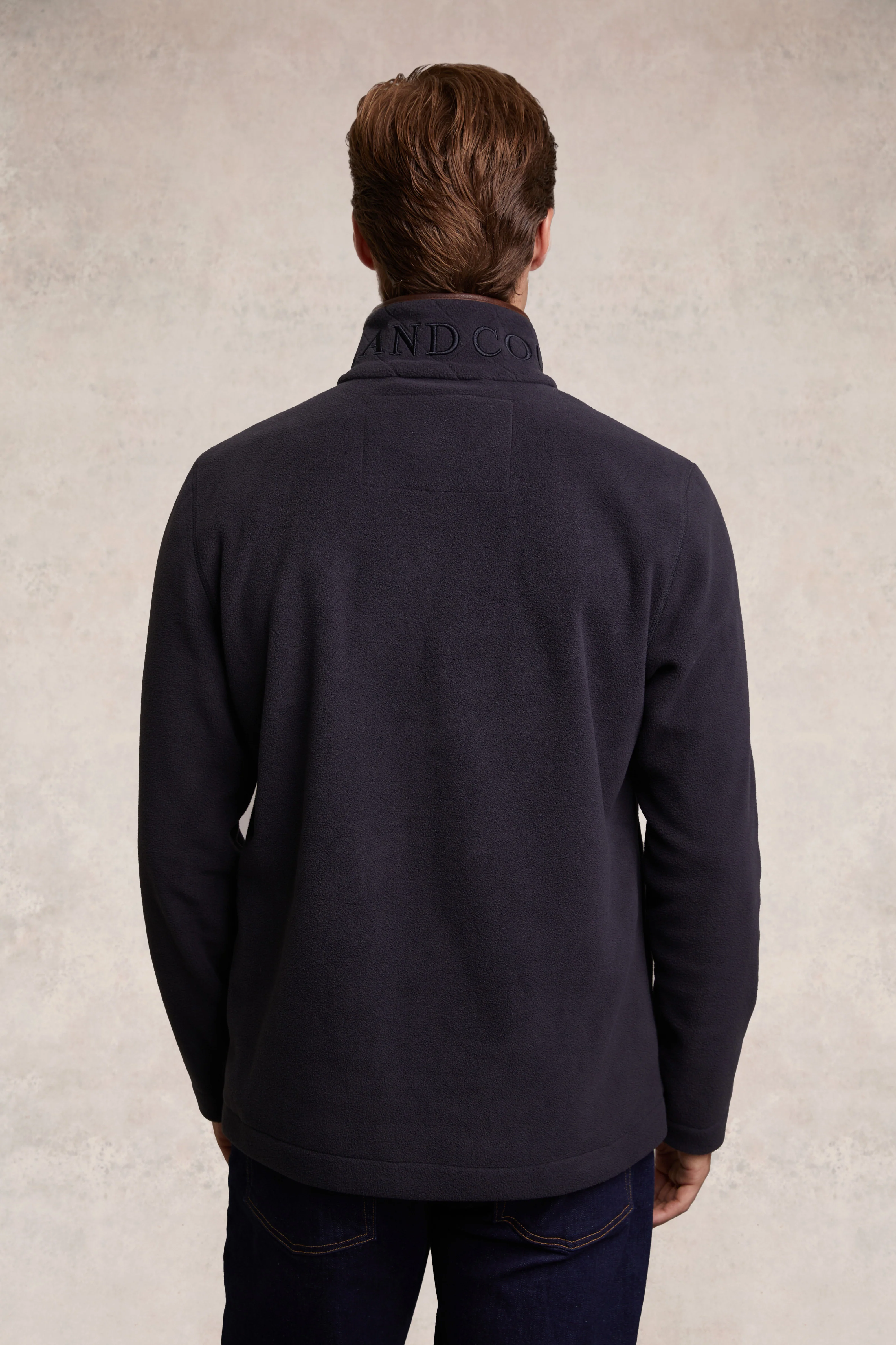 Country Fleece Quarter Zip (Ink Navy)