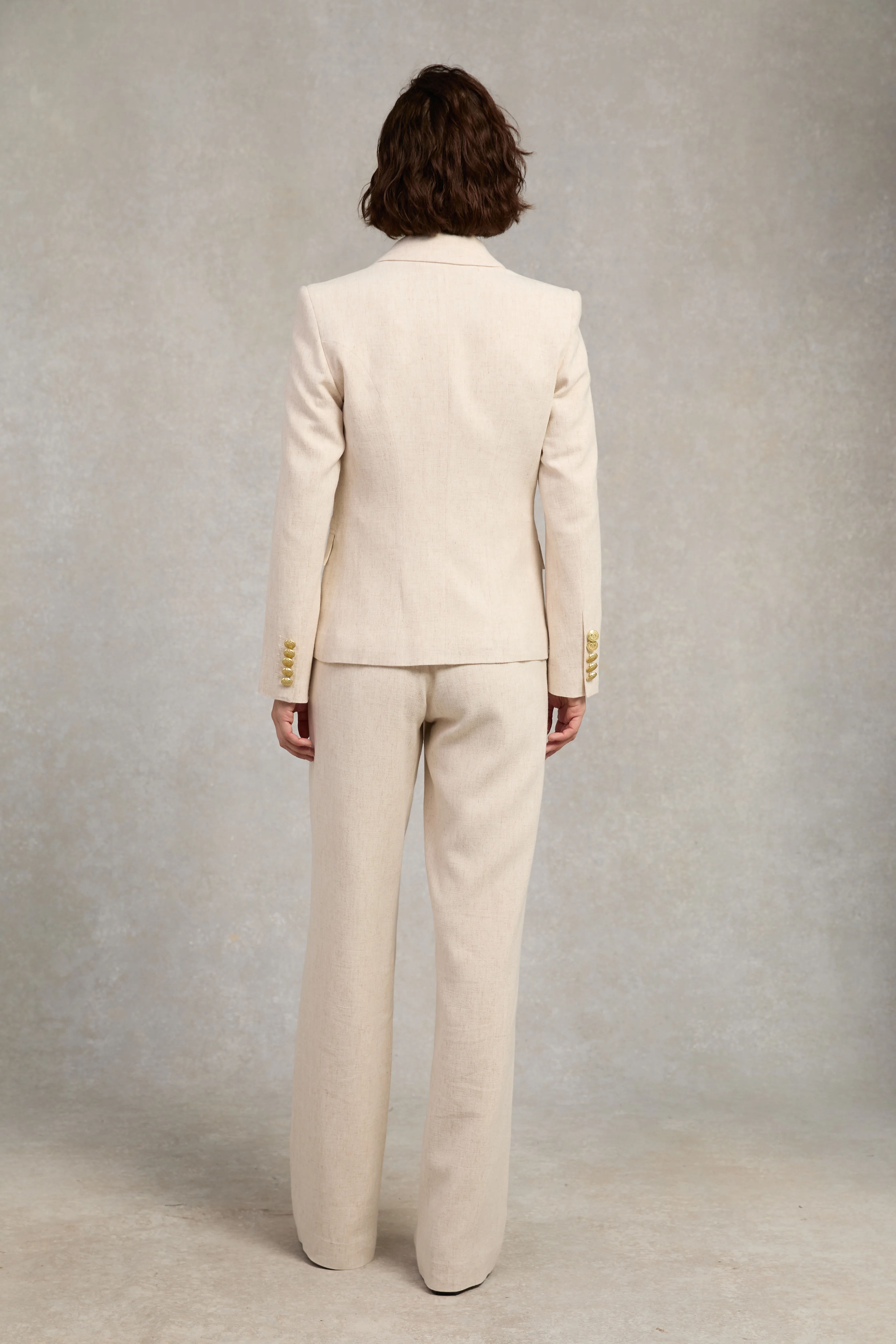 Knightsbridge Blazer (Natural Linen)