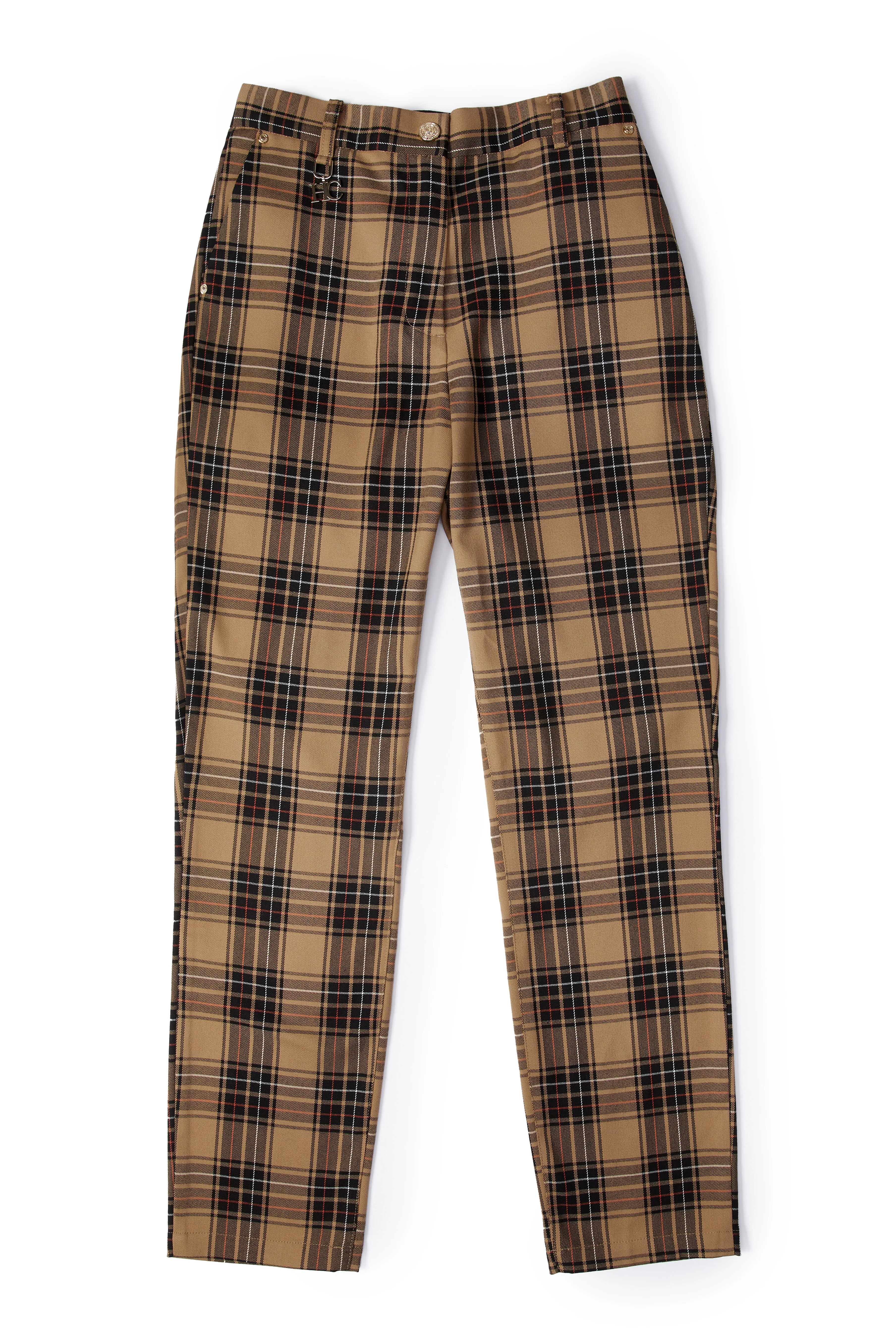 Charlton Trousers (Camel Tartan)