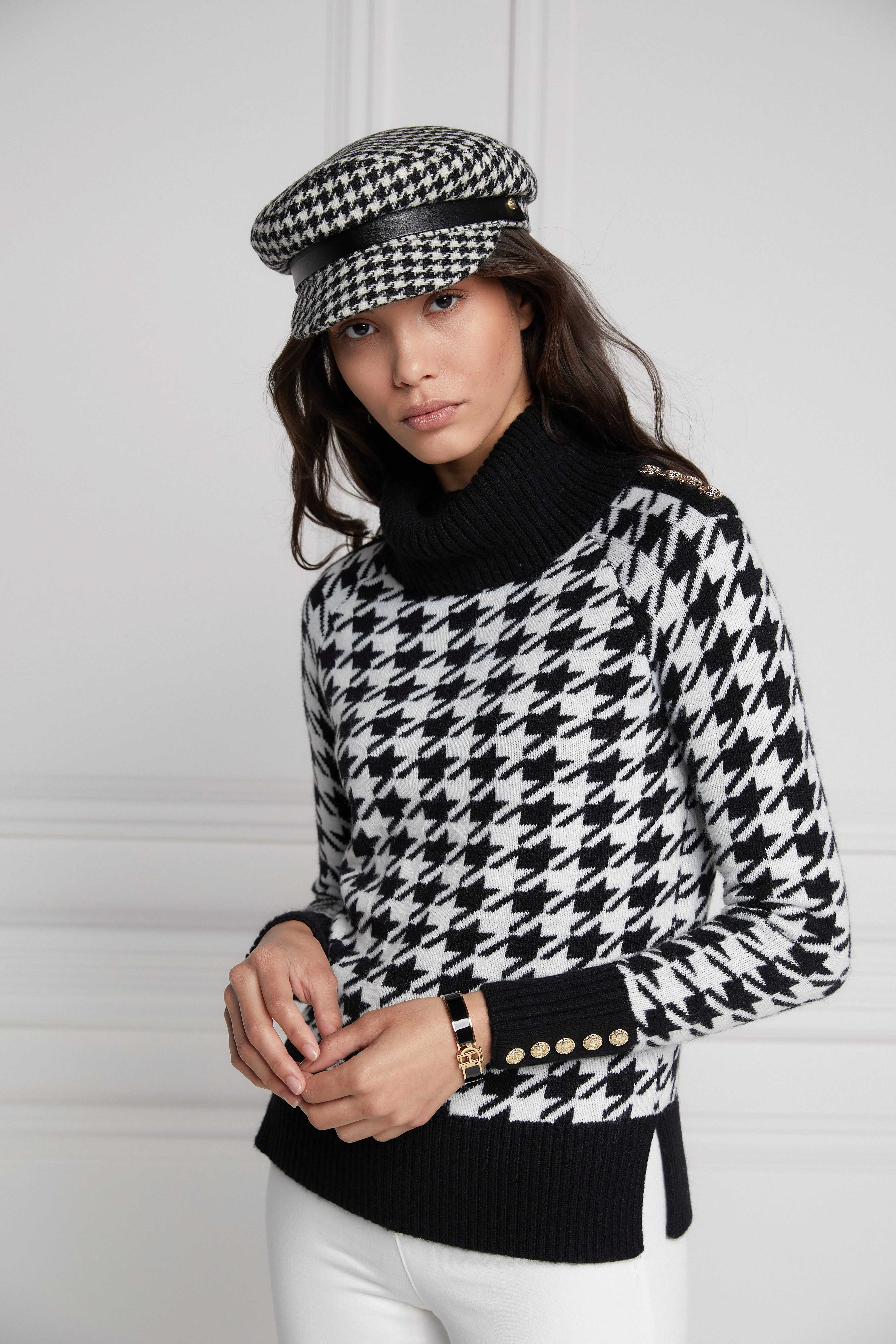 Heritage Knit Jumper (Houndstooth)