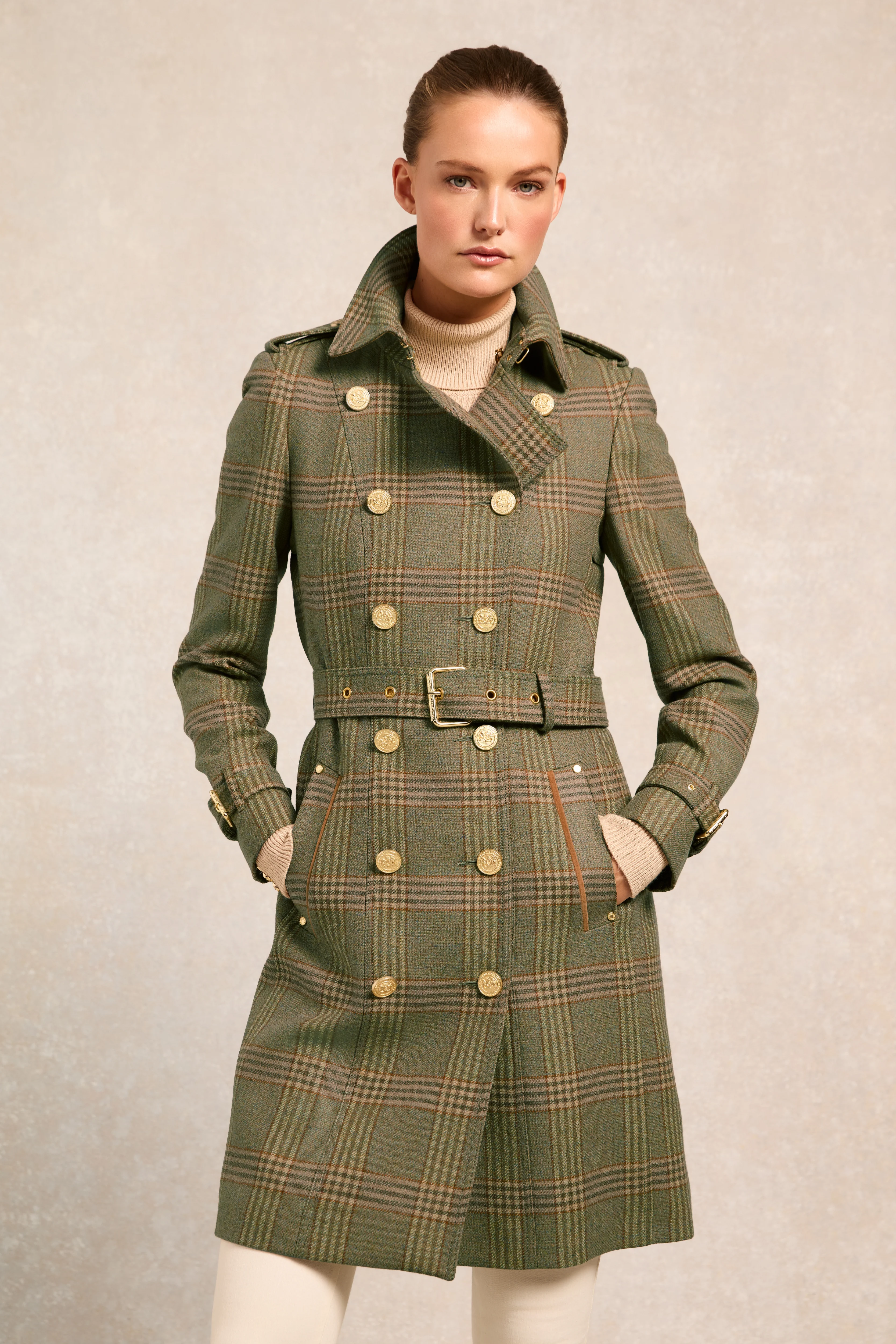 Marlborough Trench Coat (Leveret)