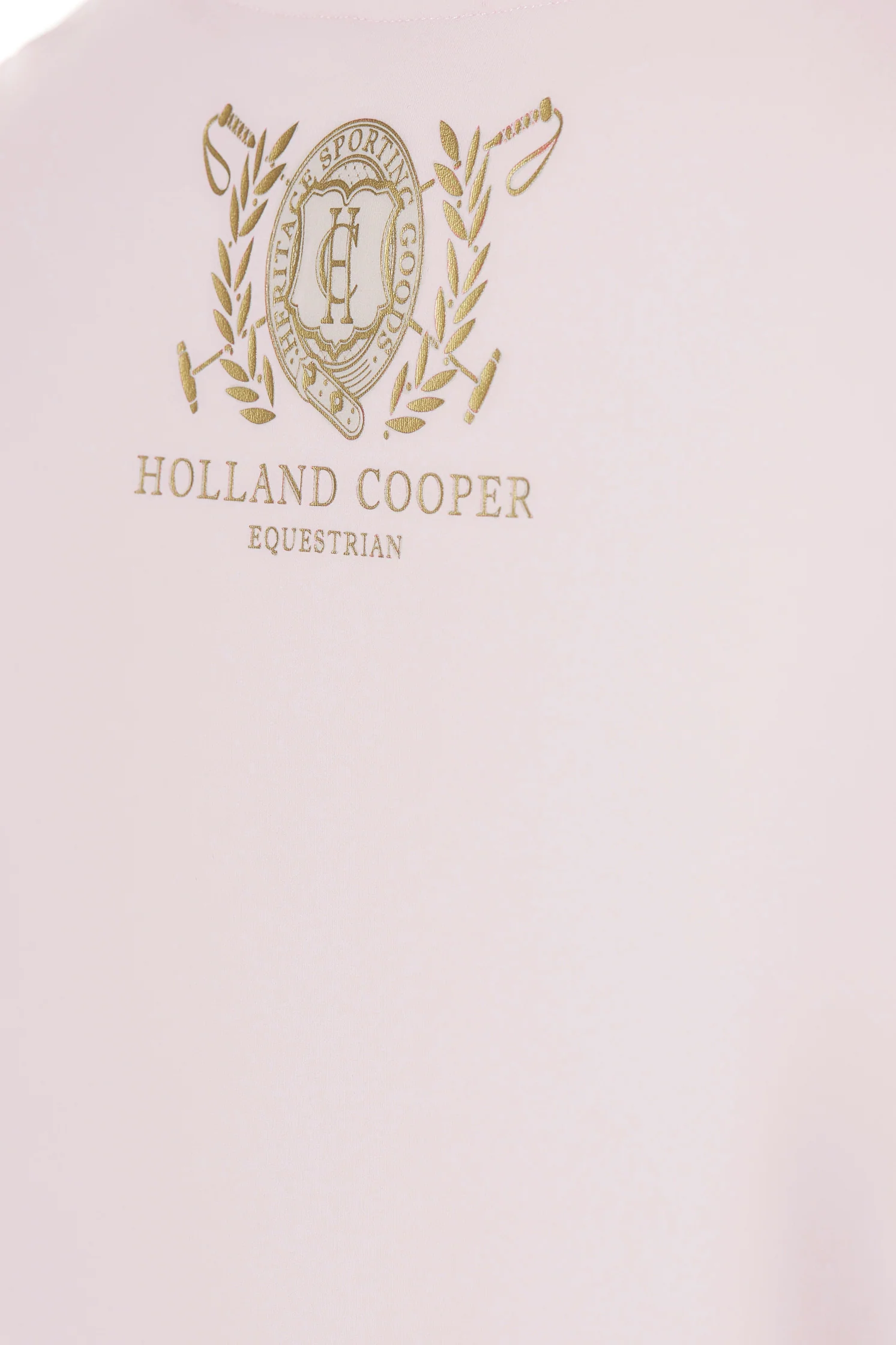 Training V-Neck Tee (Blush)