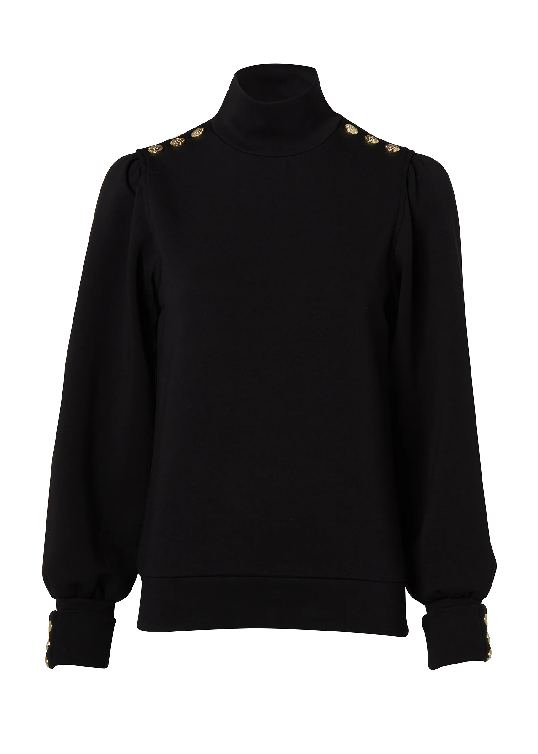 Kelso High Neck (Black)