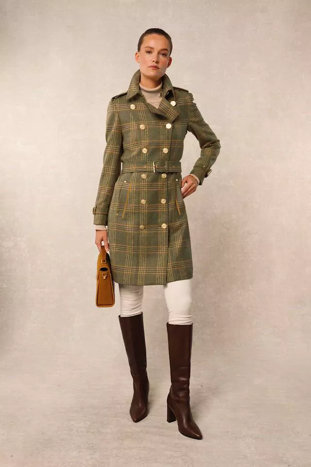 Marlborough Trench Coat (Leveret)