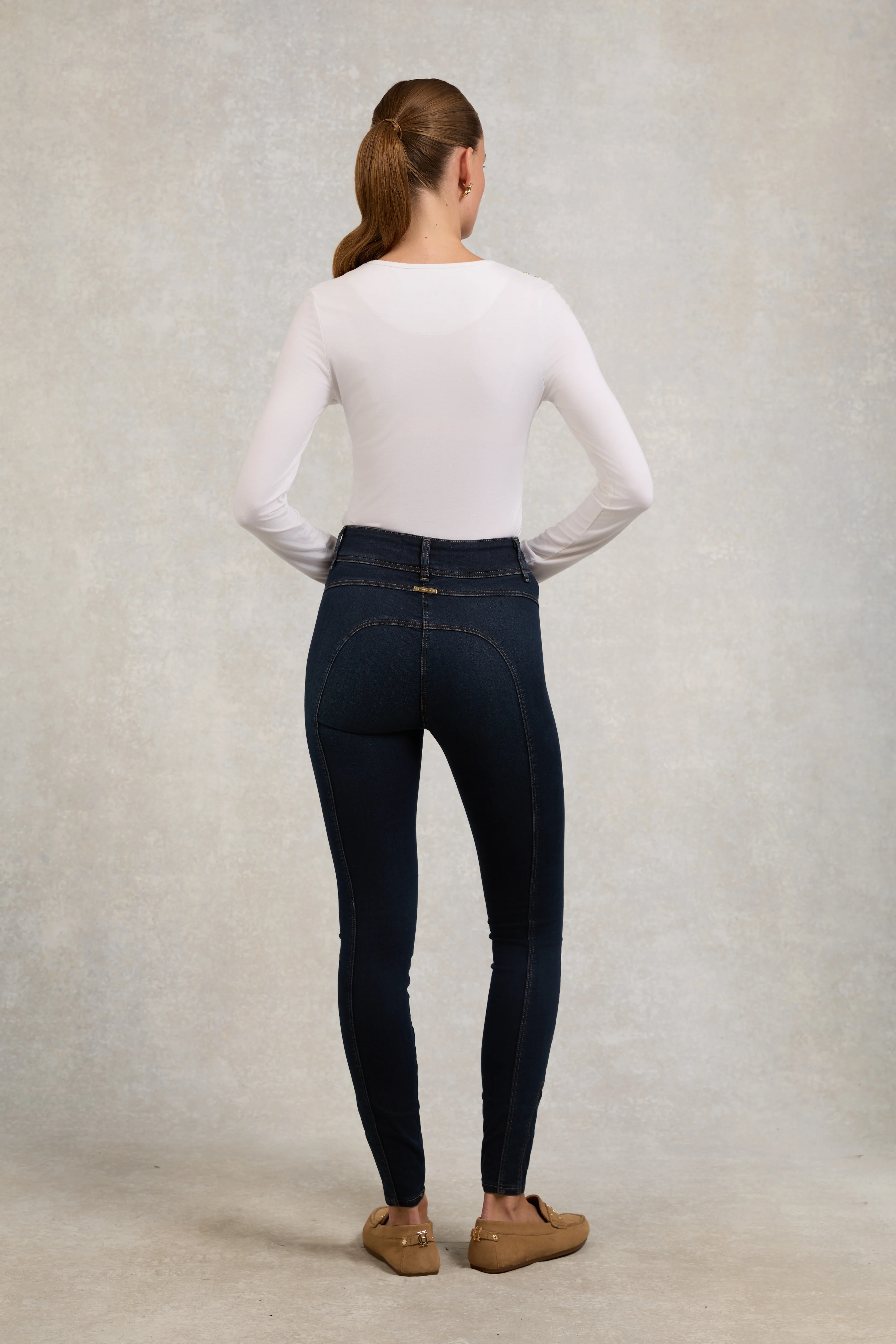 Biker Jean (Deep Indigo)