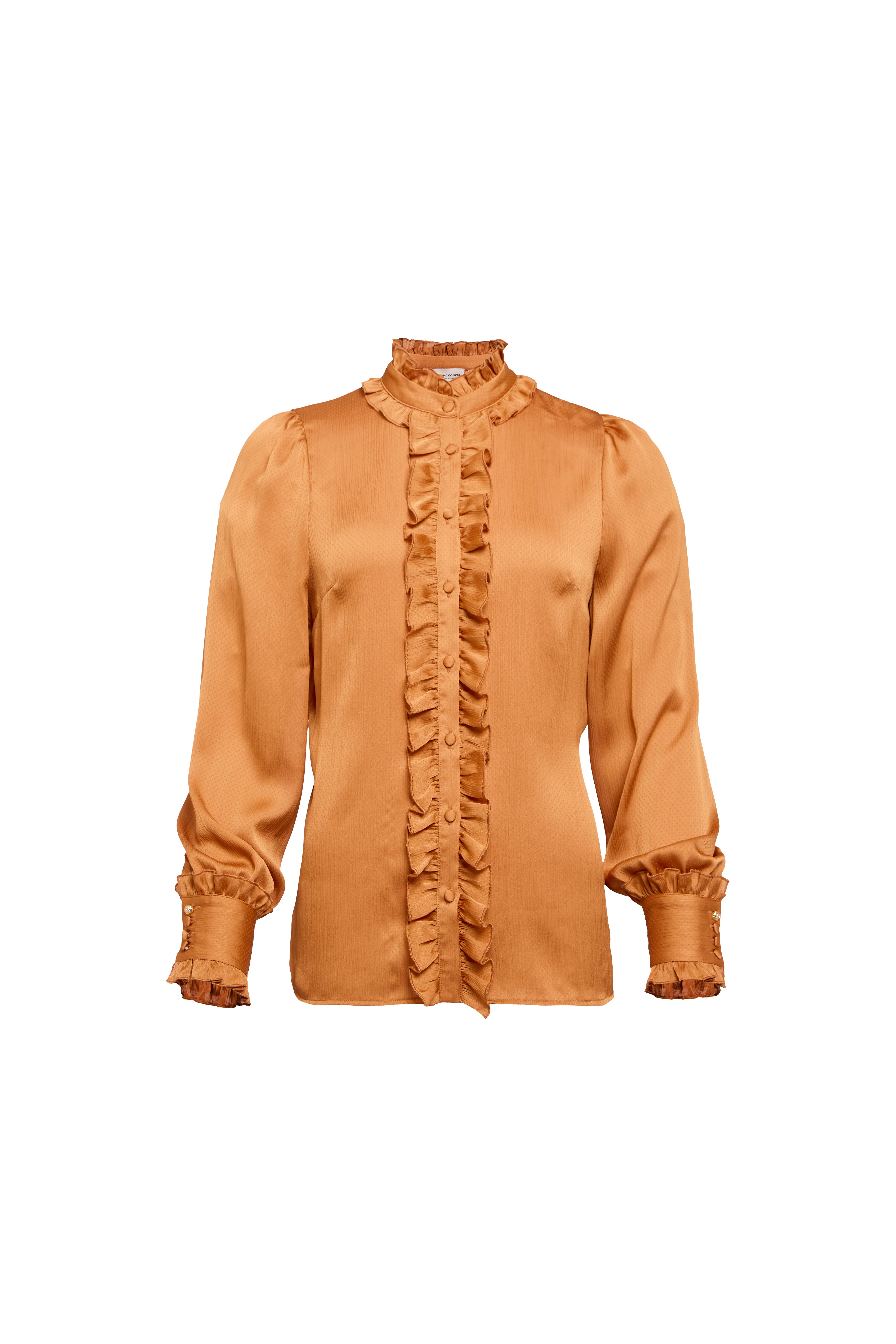 Ruby Ruffle Shirt (Sienna)