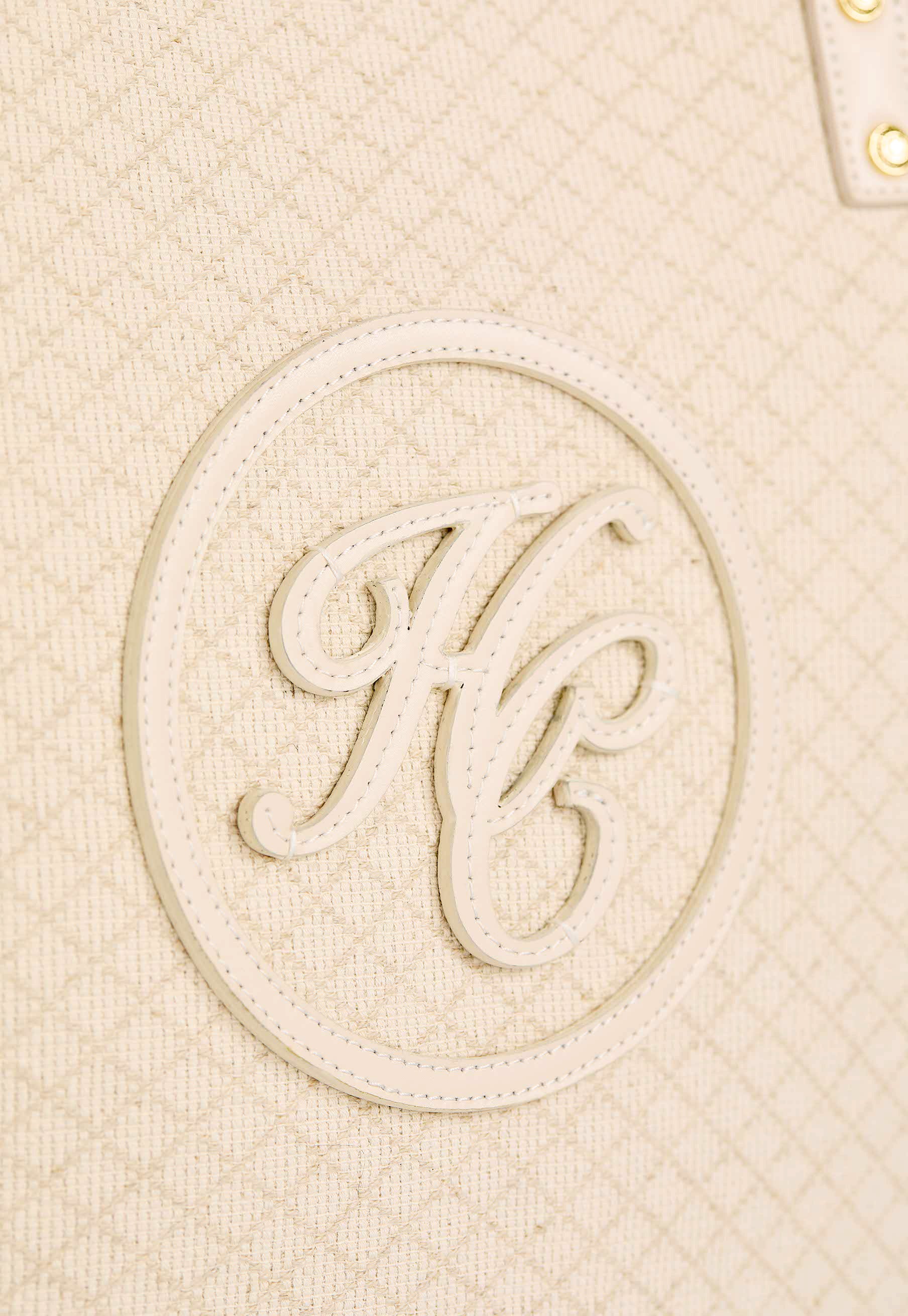 Amalfi Shopper (Woven Cream)