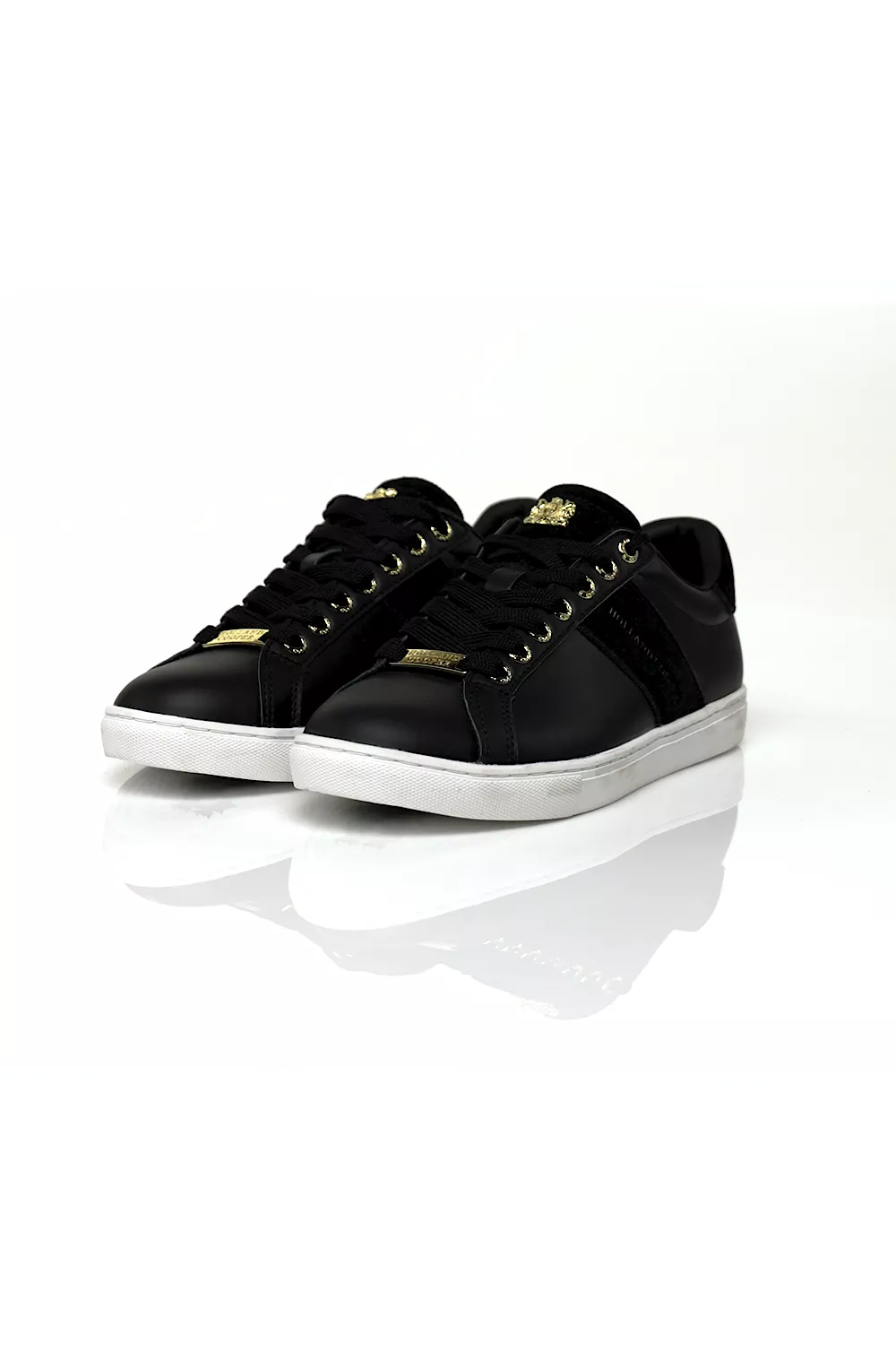 Knightsbridge Court Trainer (Black)