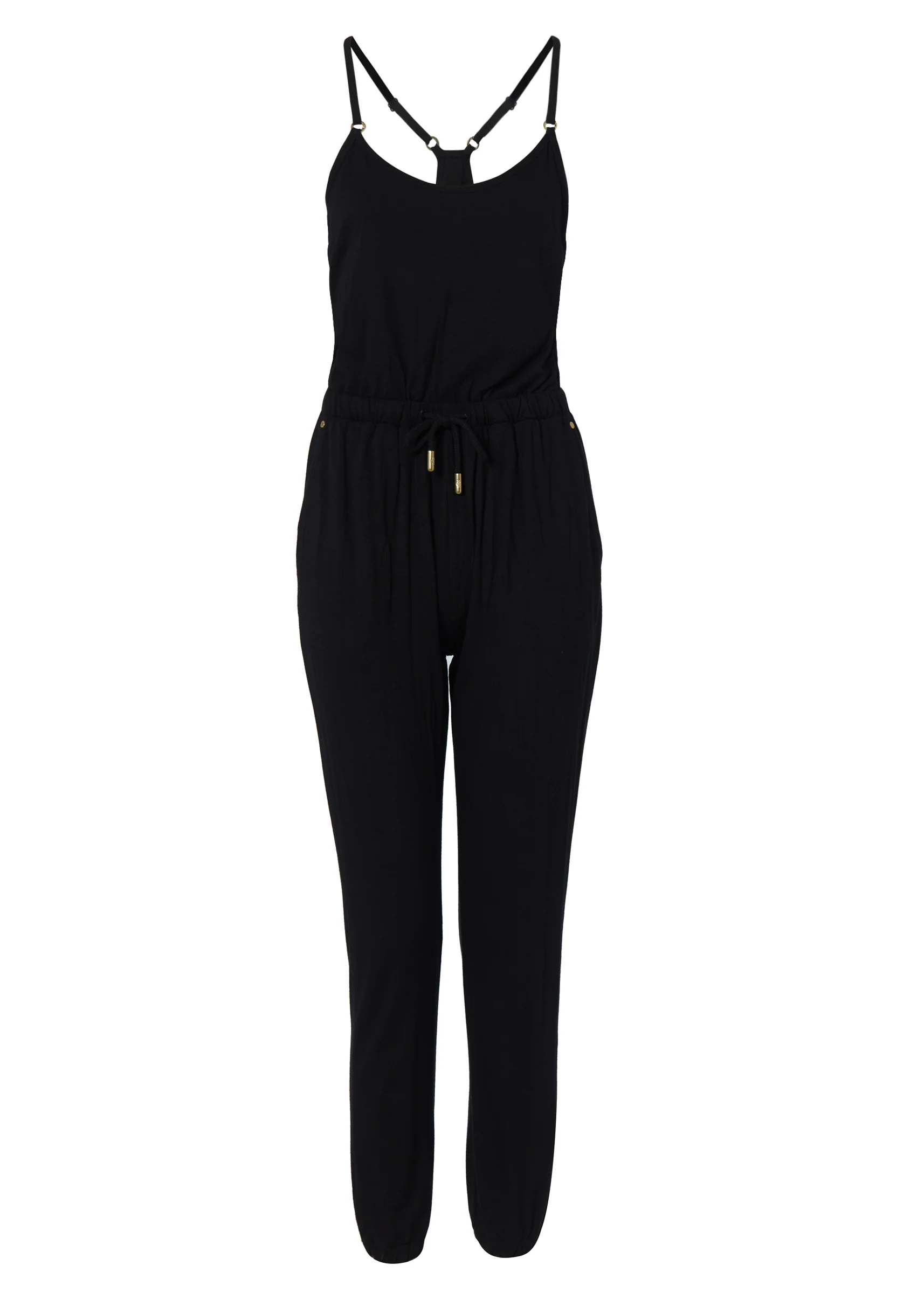 Iconic Jersey Jumpsuit (Black)