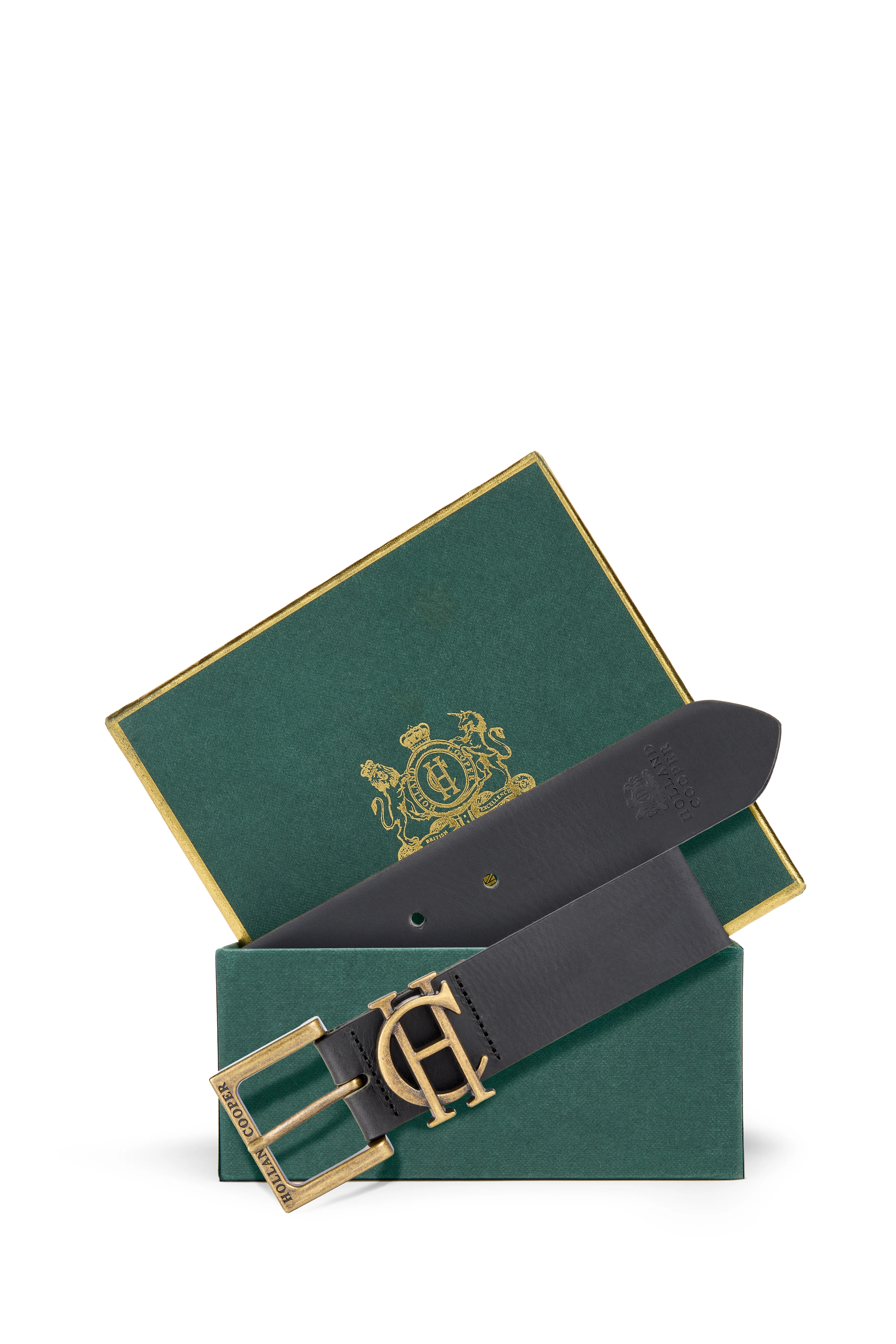 Men's Polo Belt (Oxblood Navy)