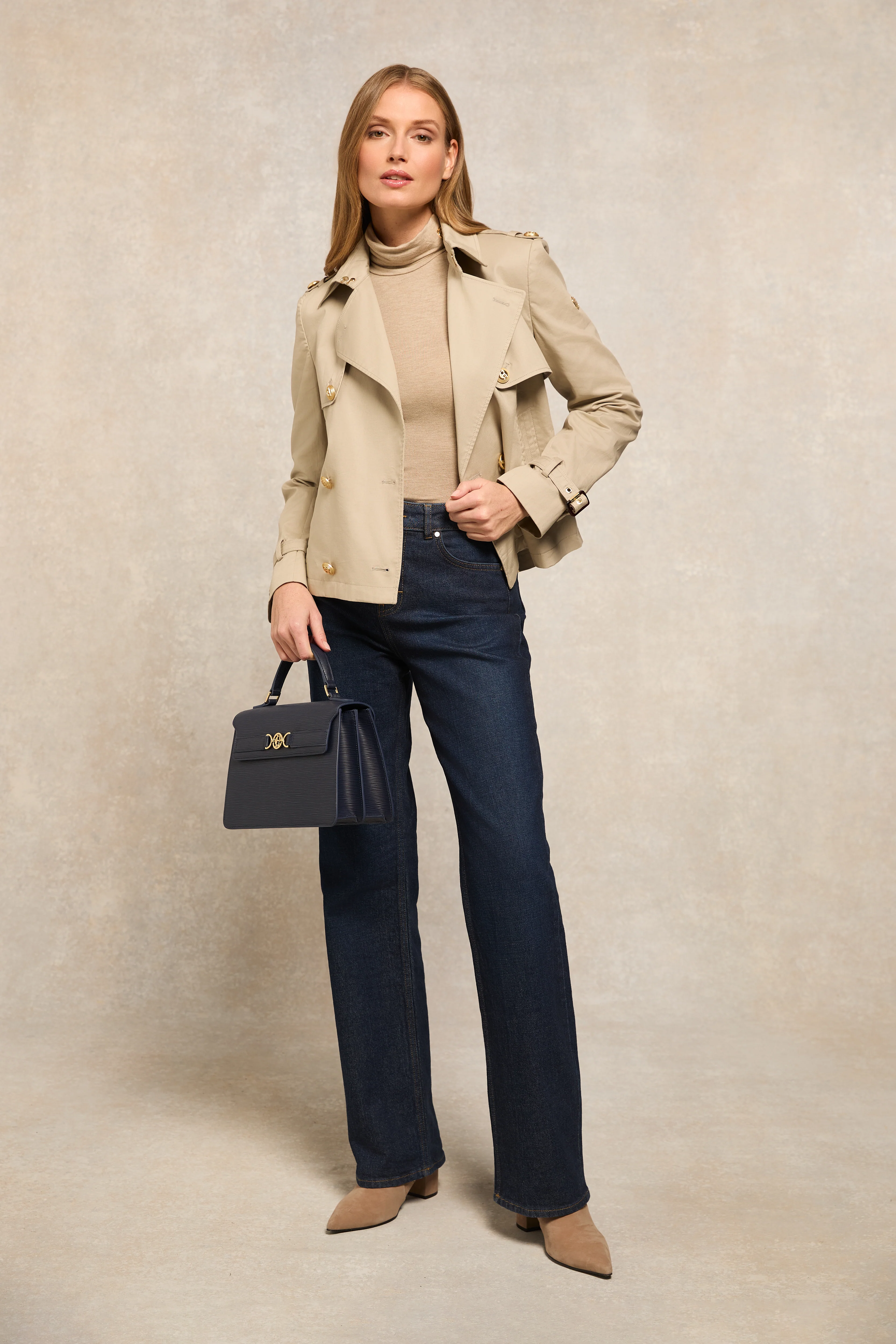 Buckley Trench Jacket (French Grey)