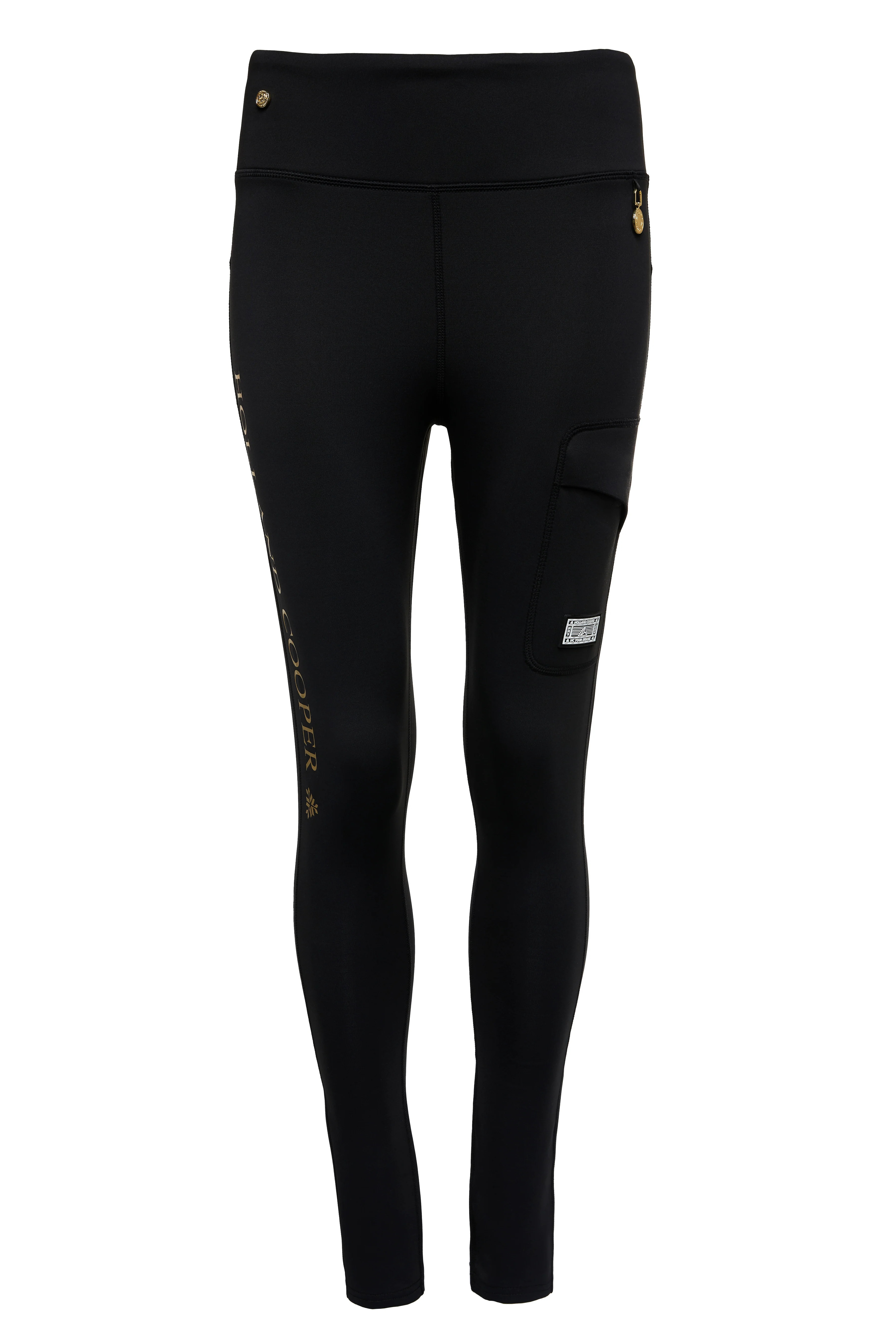 Thermal Ski Leggings (Black)