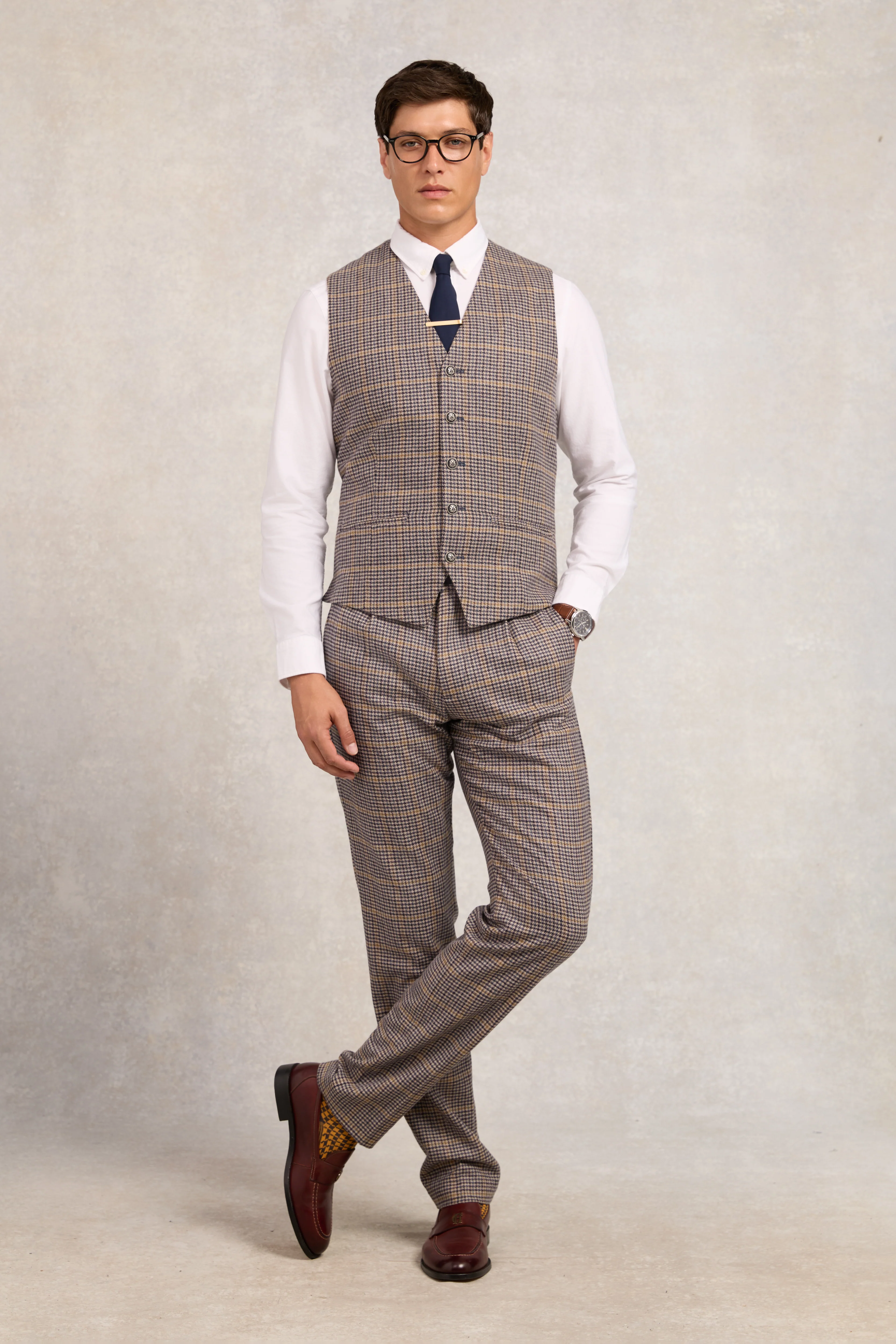 St James Waistcoat (Prince of Wales Navy)