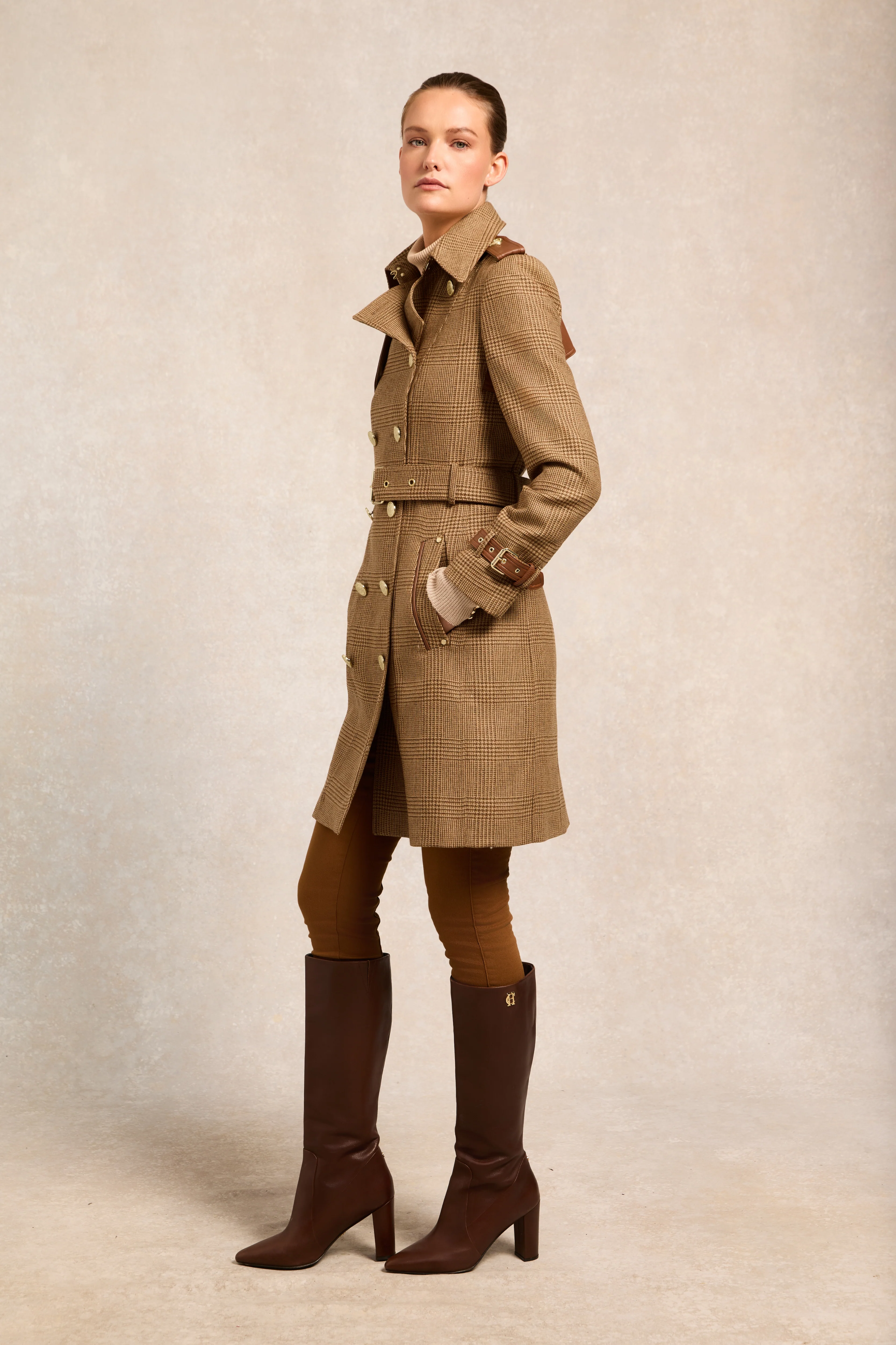 Marlborough Trench Coat (Tawny)
