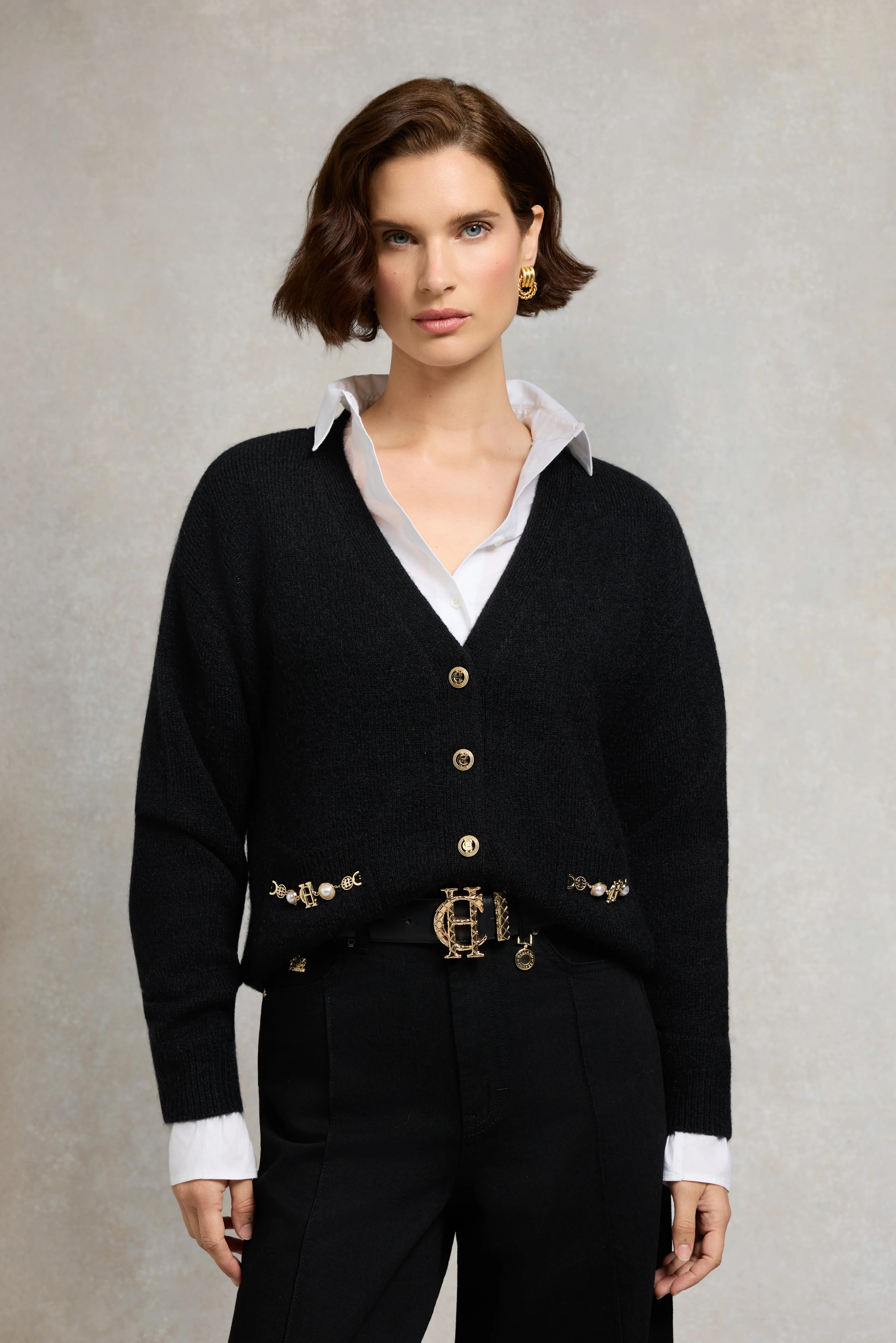 Mila Cardigan (Black)