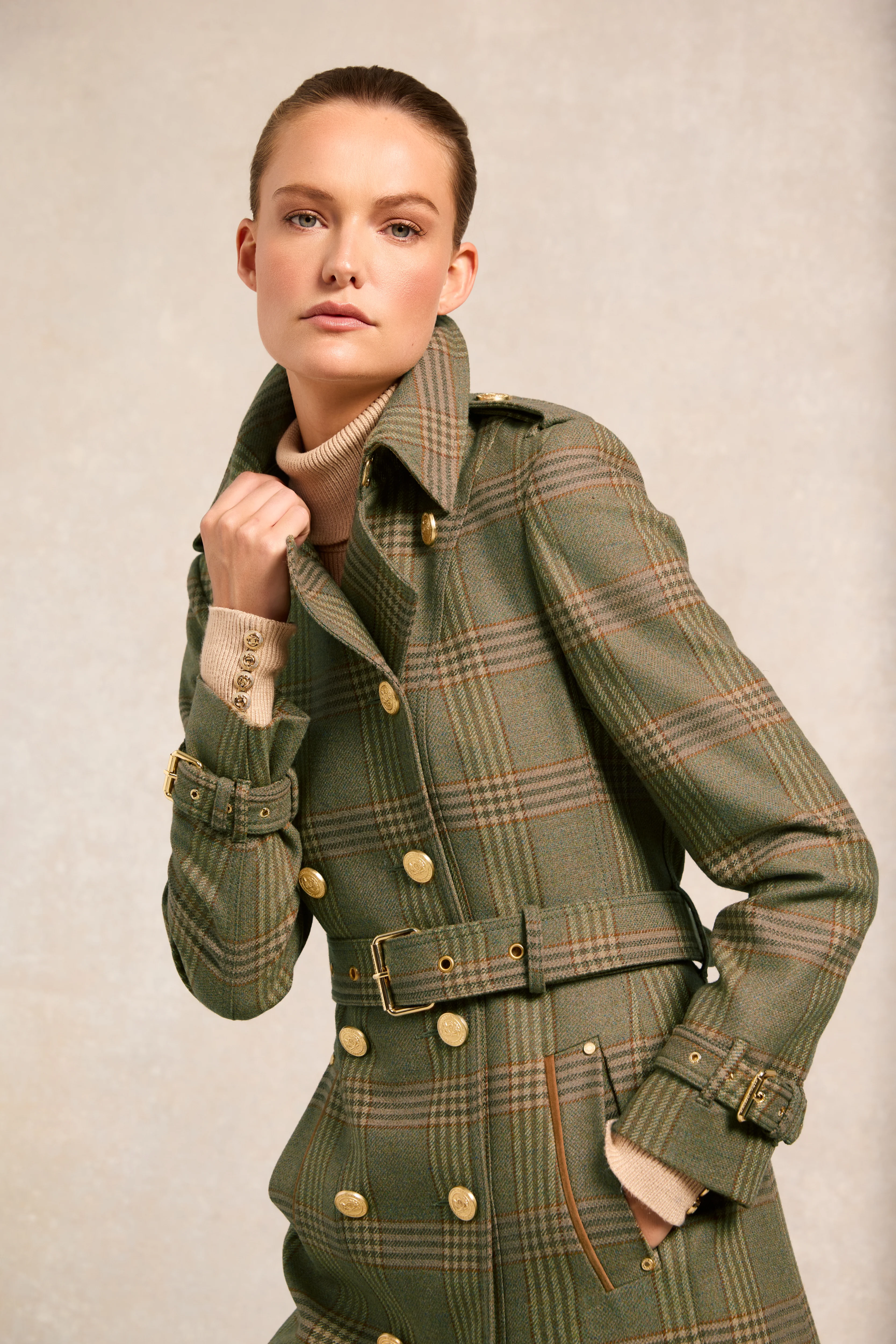 Marlborough Trench Coat (Leveret)