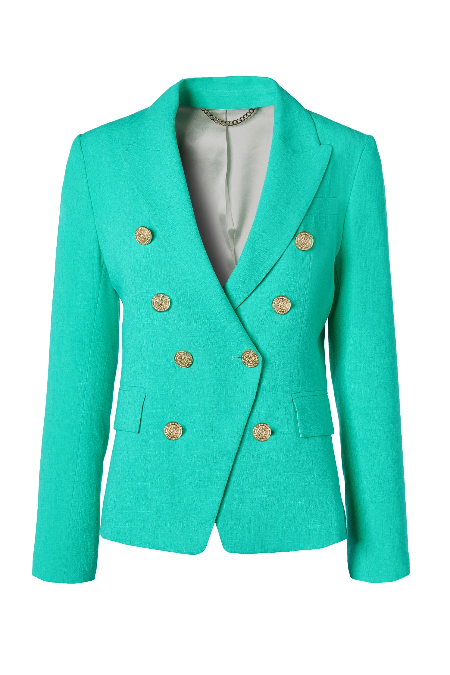 Knightsbridge Blazer (Jade Linen)