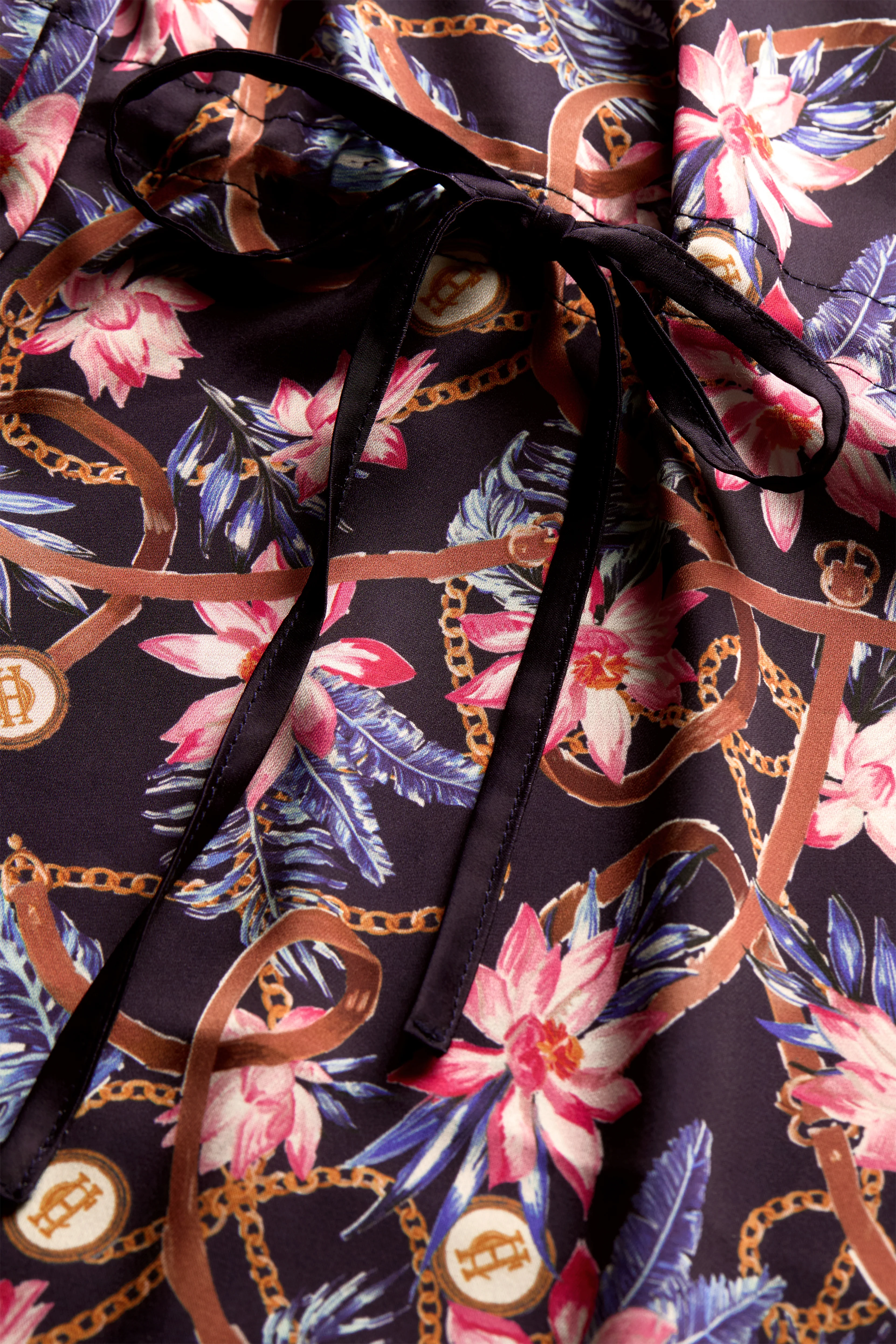 Thalia Mini Dress (Seychelles Navy)