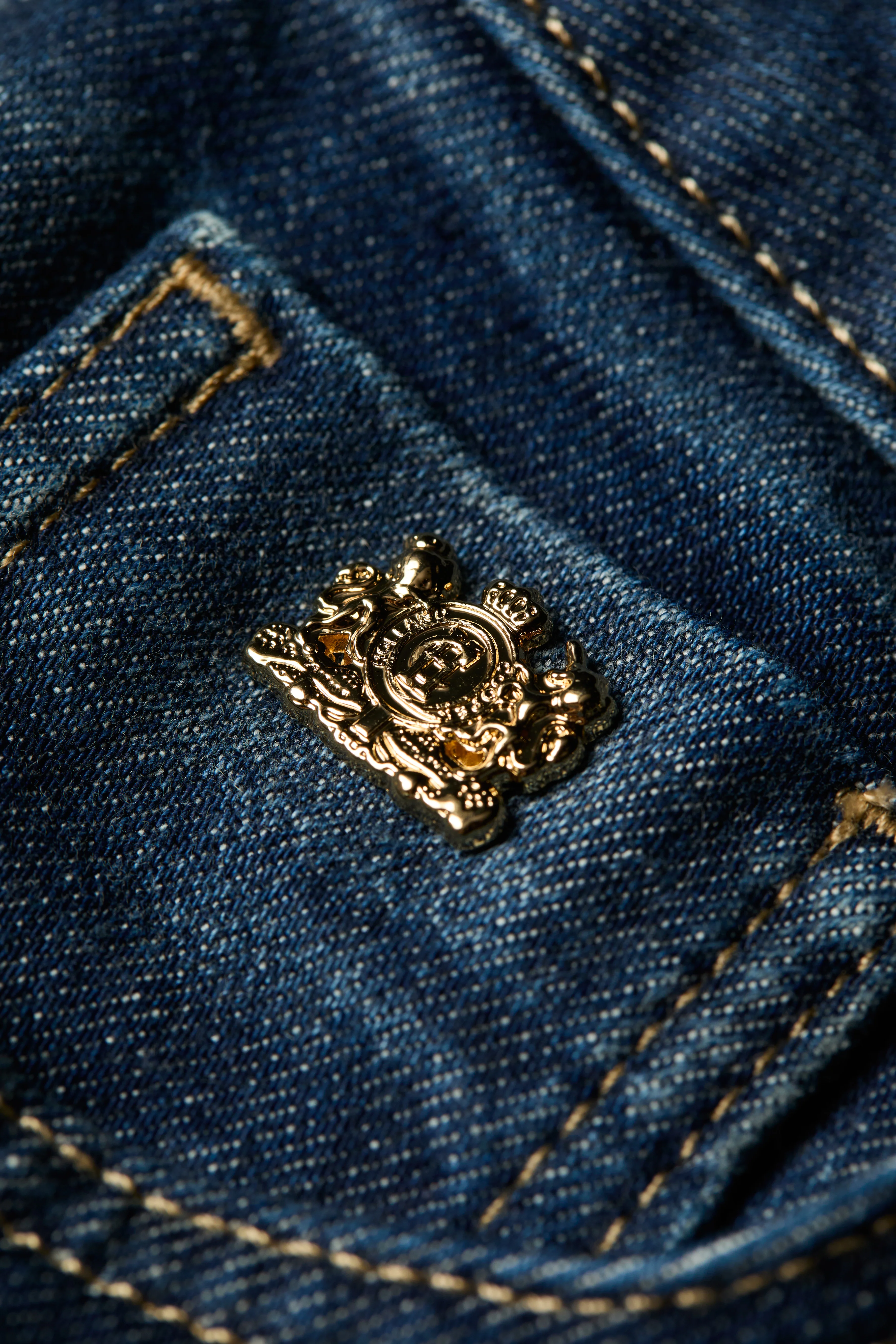 Denim Maxi Skirt (Deep Indigo)