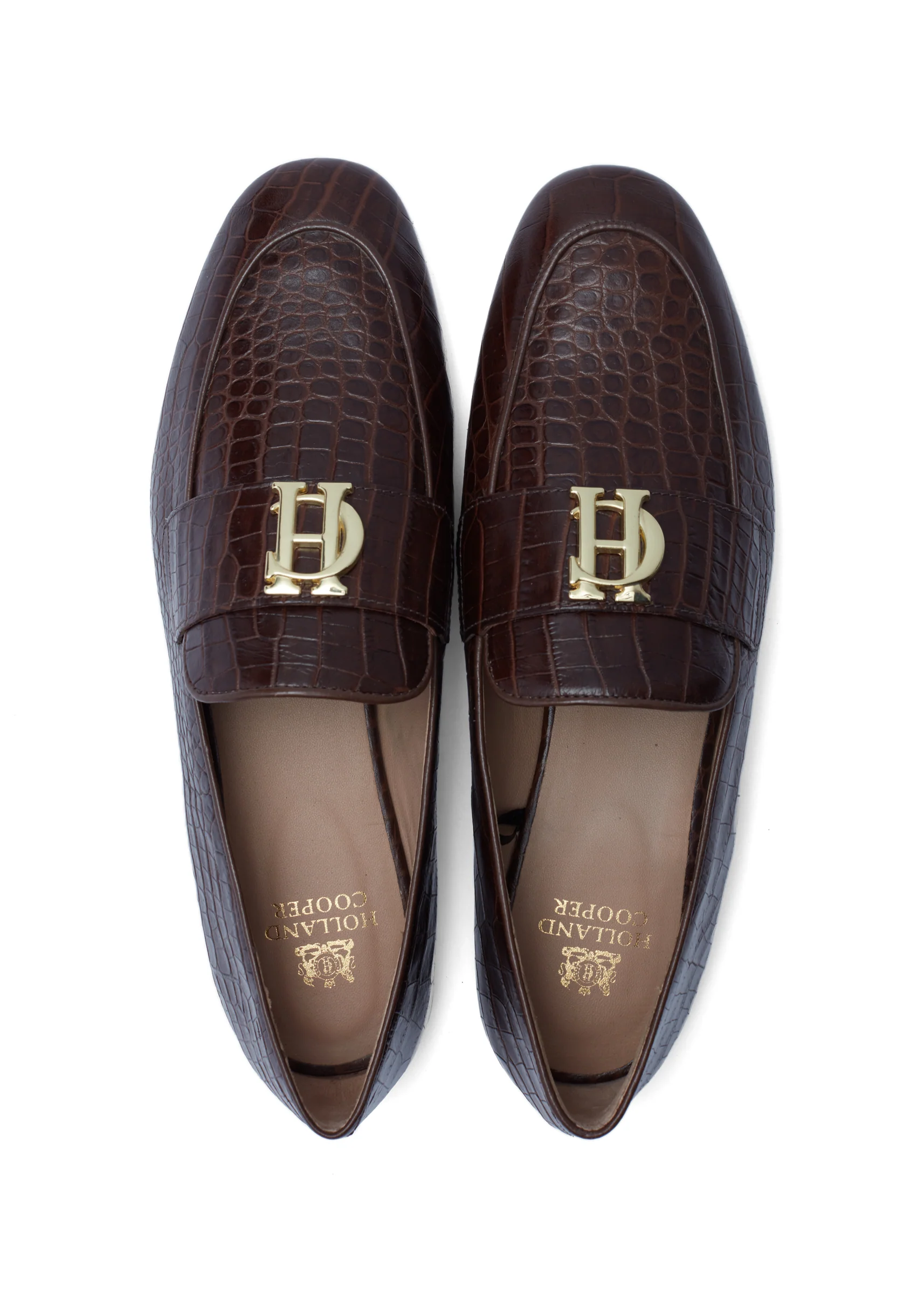 Harvard Loafer (Chocolate Croc)
