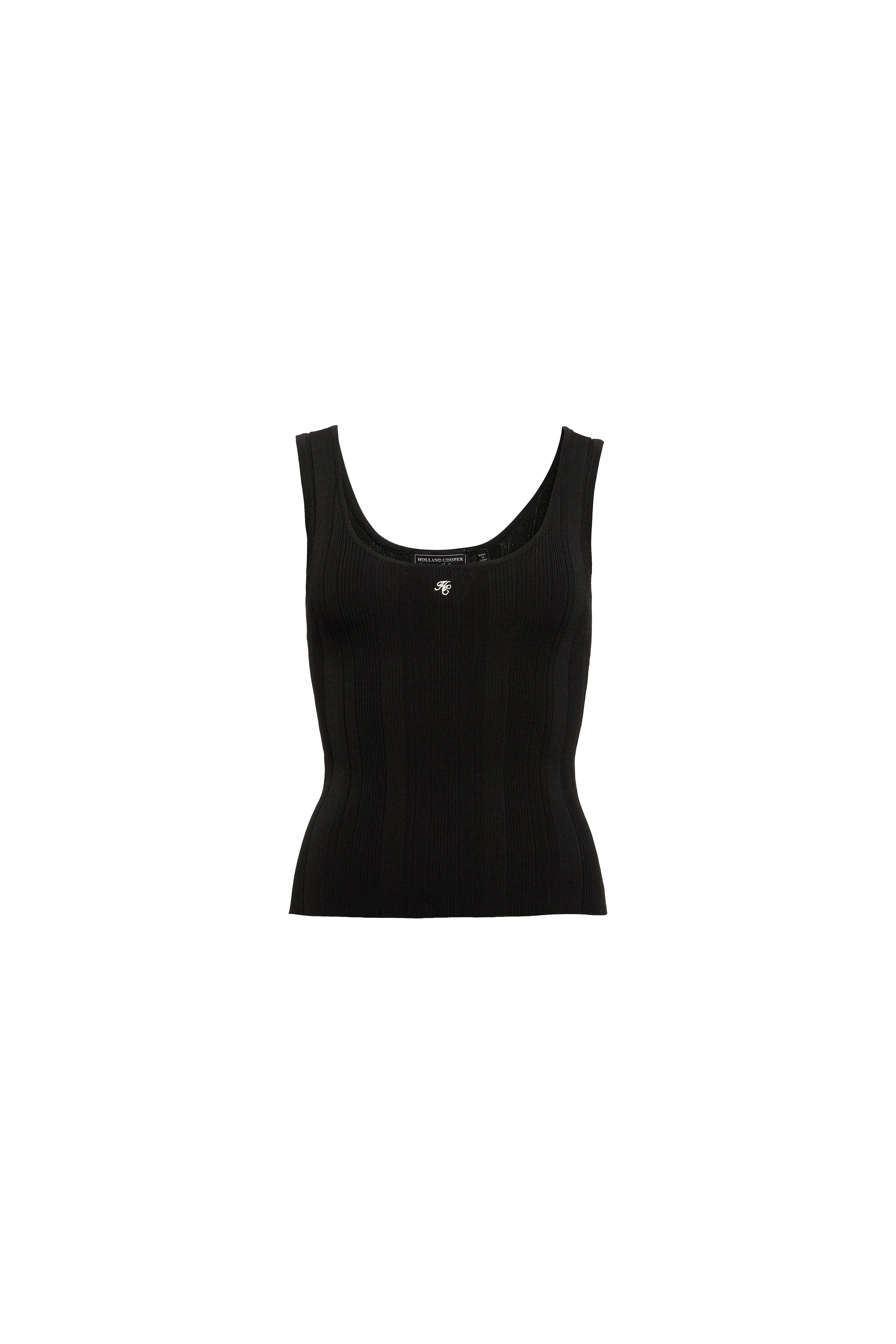 Ruby Knitted Vest (Black)