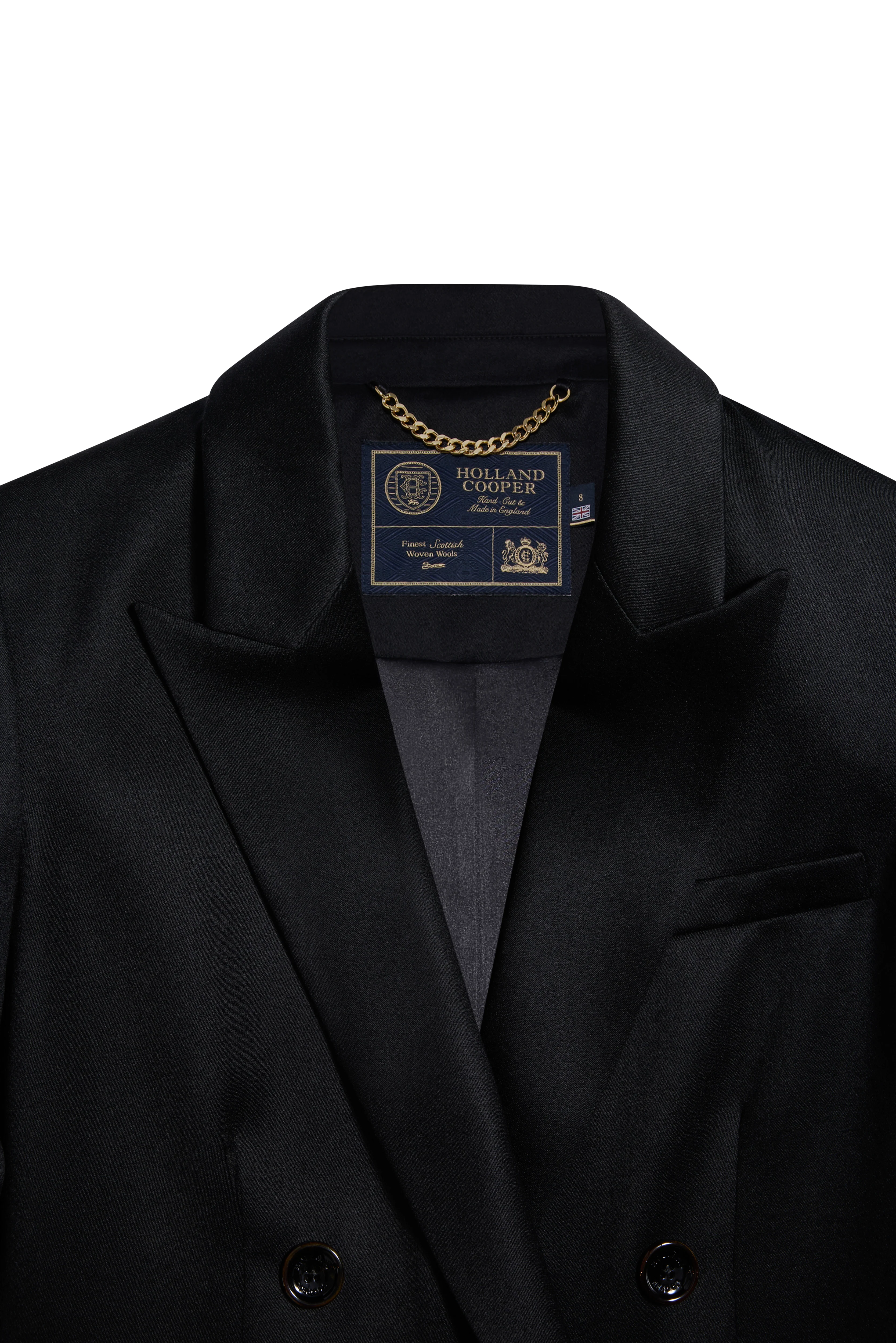 The Portman Blazer (Black Twill)