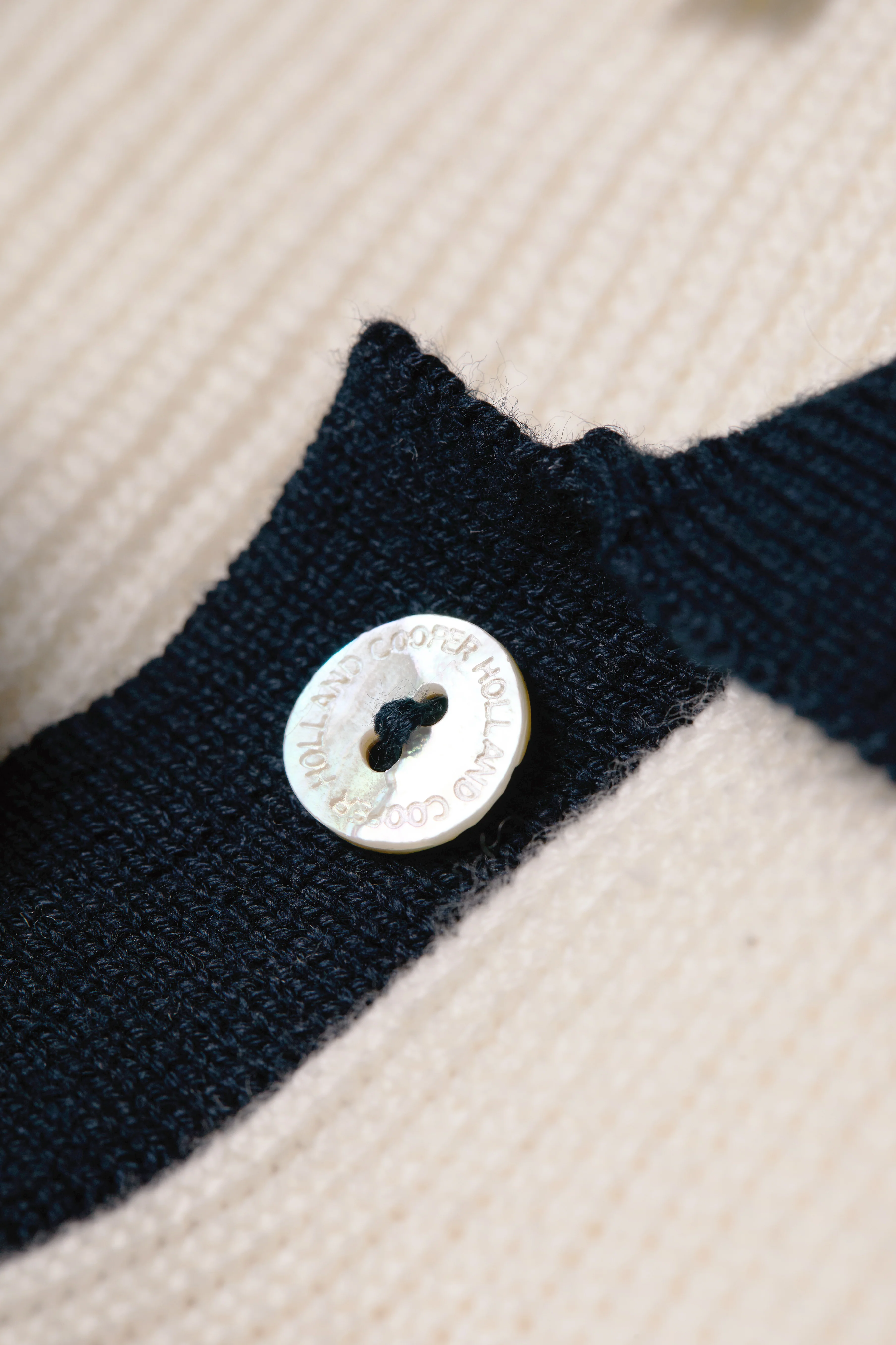 Scarlett Polo Knit (Natural)