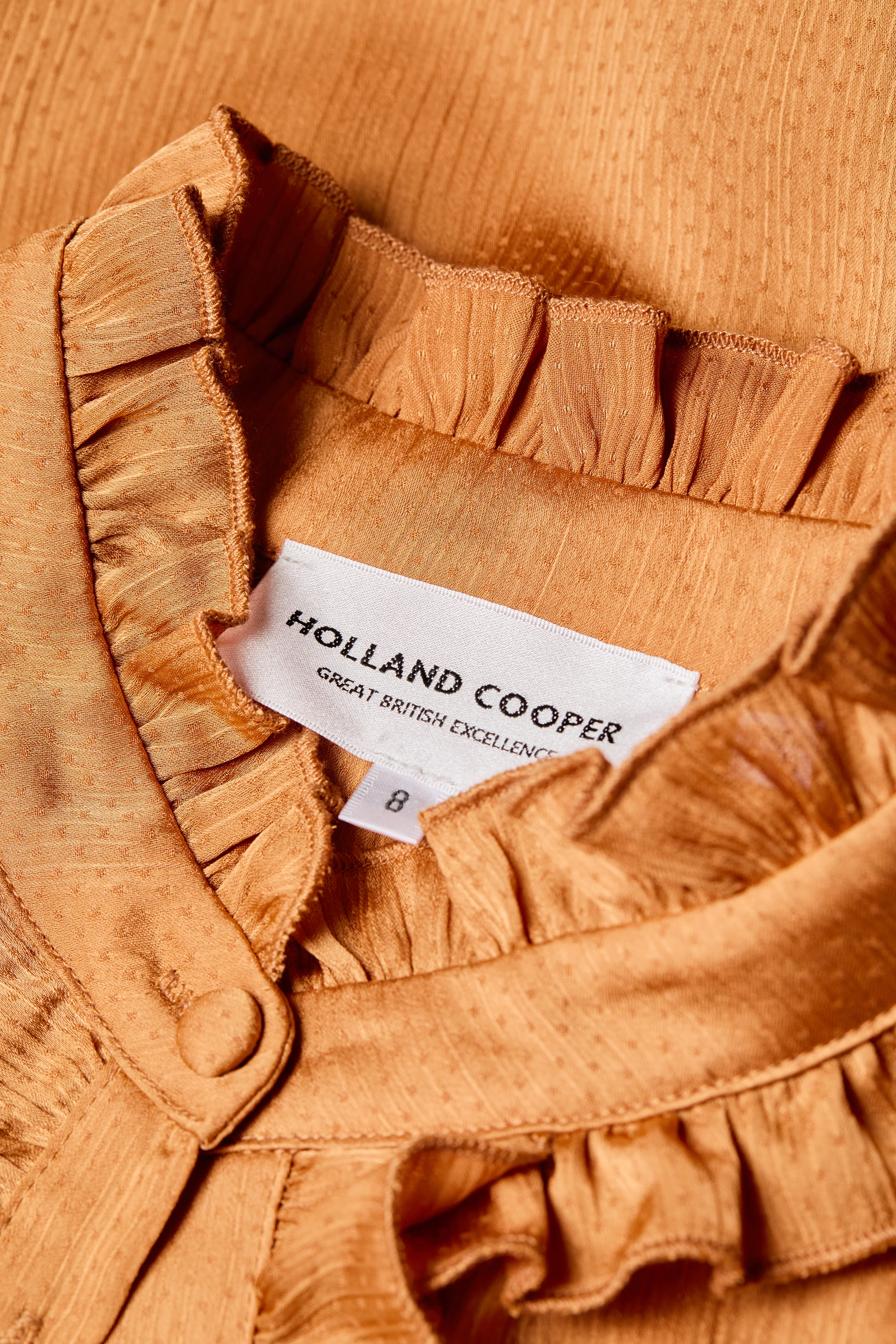 Ruby Ruffle Shirt (Sienna)